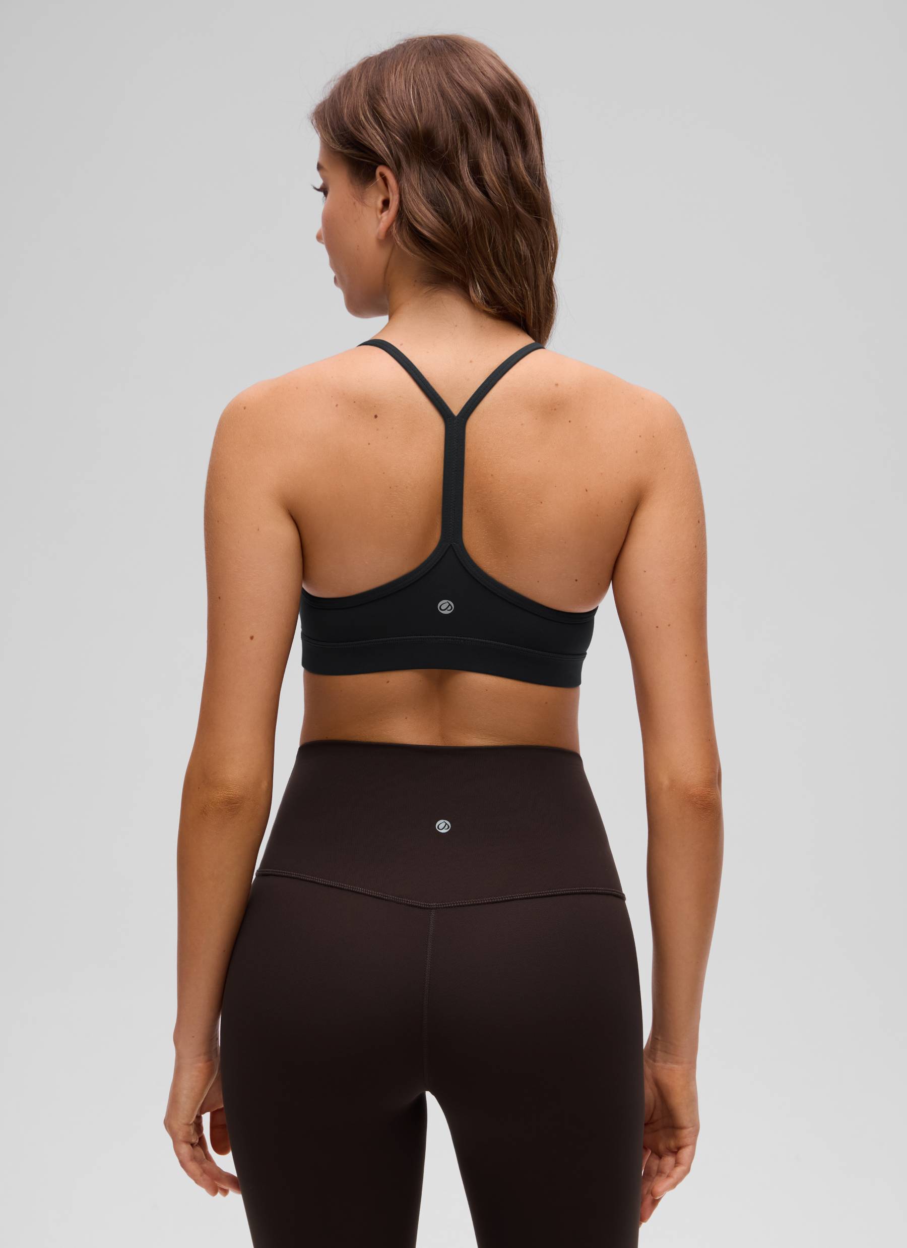 CRZ YOGA Butterluxe Sujetador Deportivo con Espalda en Y para Mujer Negro