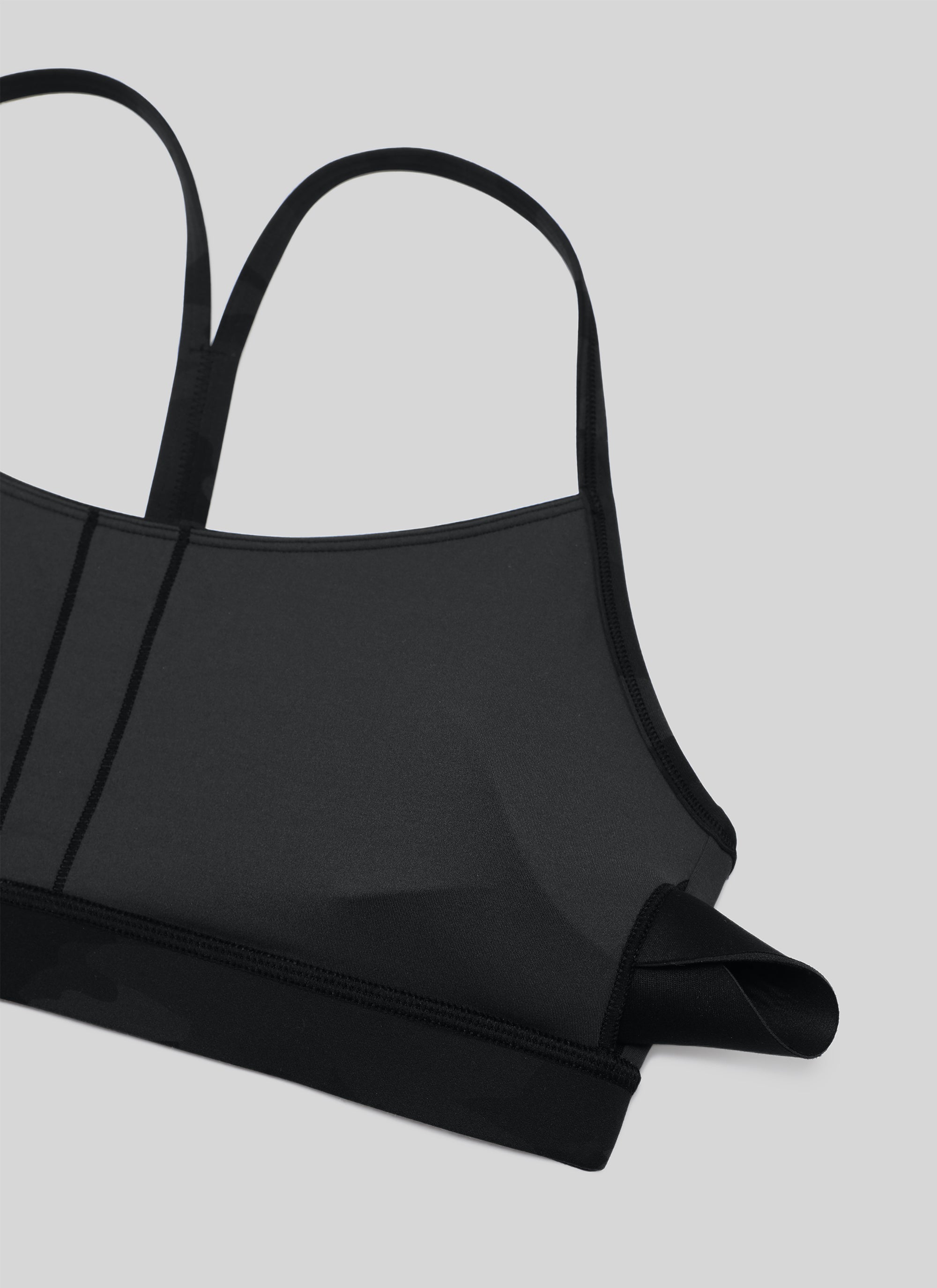 CRZ YOGA Butterluxe Sujetador Deportivo con Espalda en Y para Mujer Negro