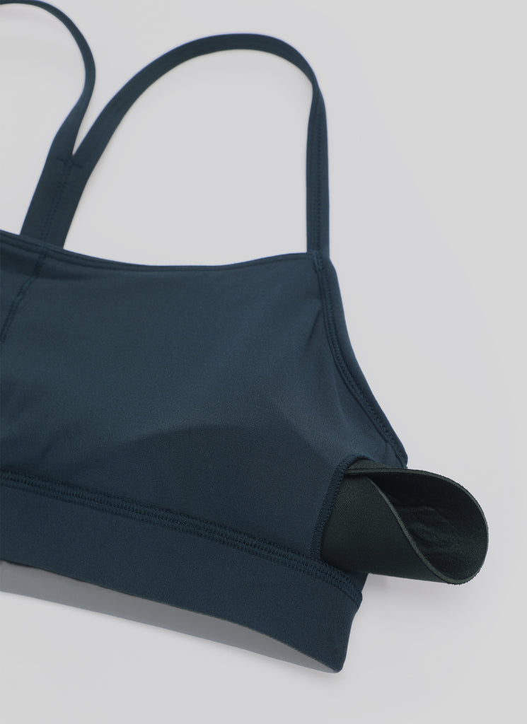 CRZ YOGA Butterluxe Sujetador Deportivo con Espalda en Y para Mujer True Navy