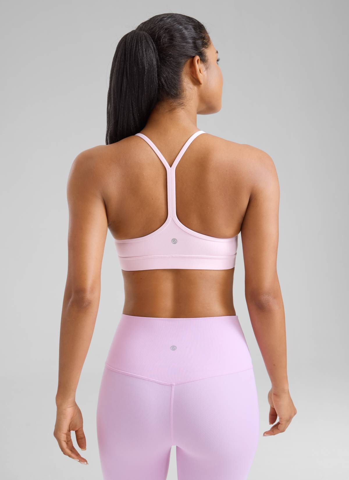 CRZ YOGA Butterluxe Sujetador Deportivo con Espalda en Y para Mujer Peonía Rosa
