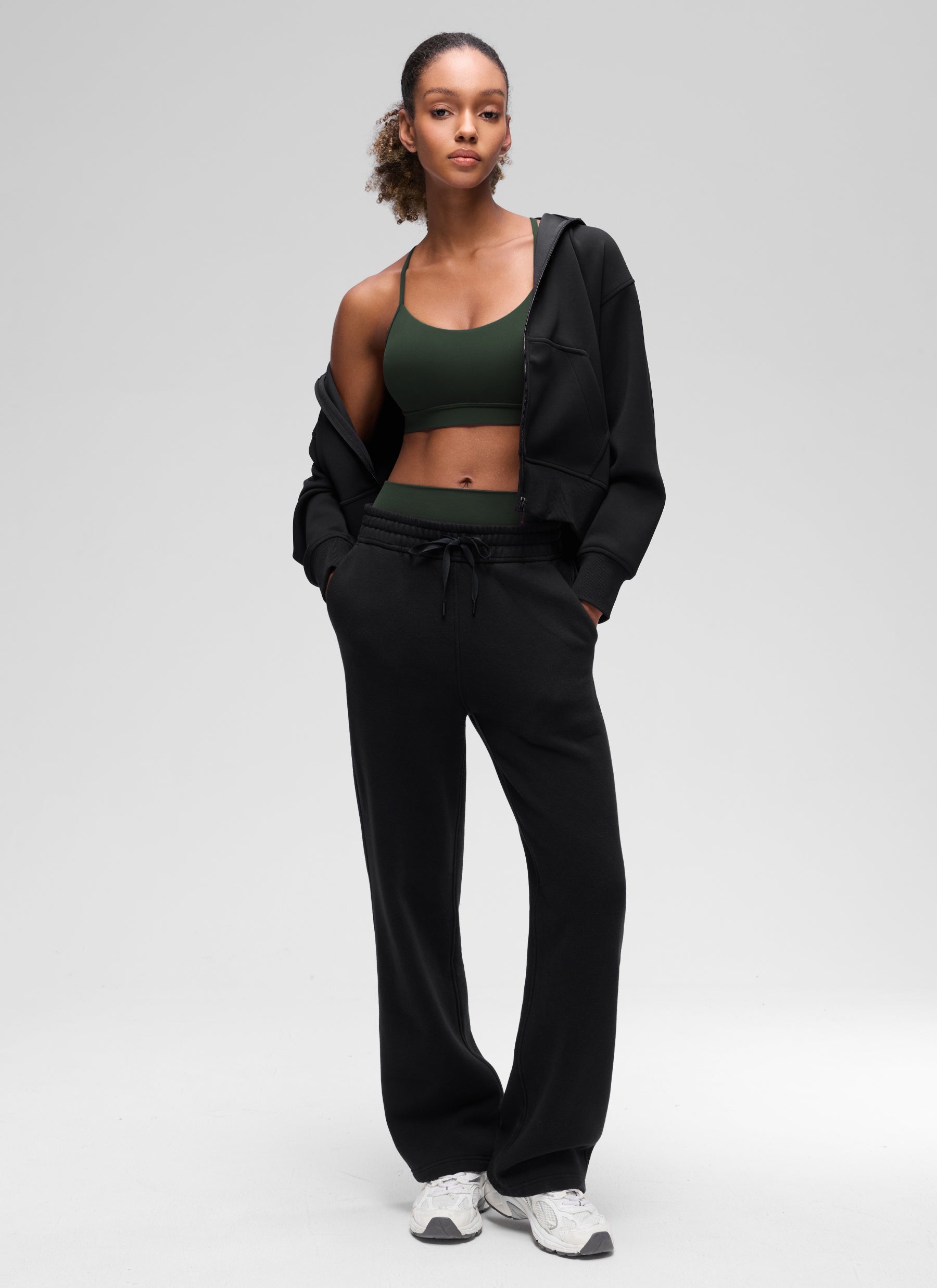 CRZ YOGA Butterluxe Sujetador Deportivo con Espalda en Y para Mujer Leyenda Verde
