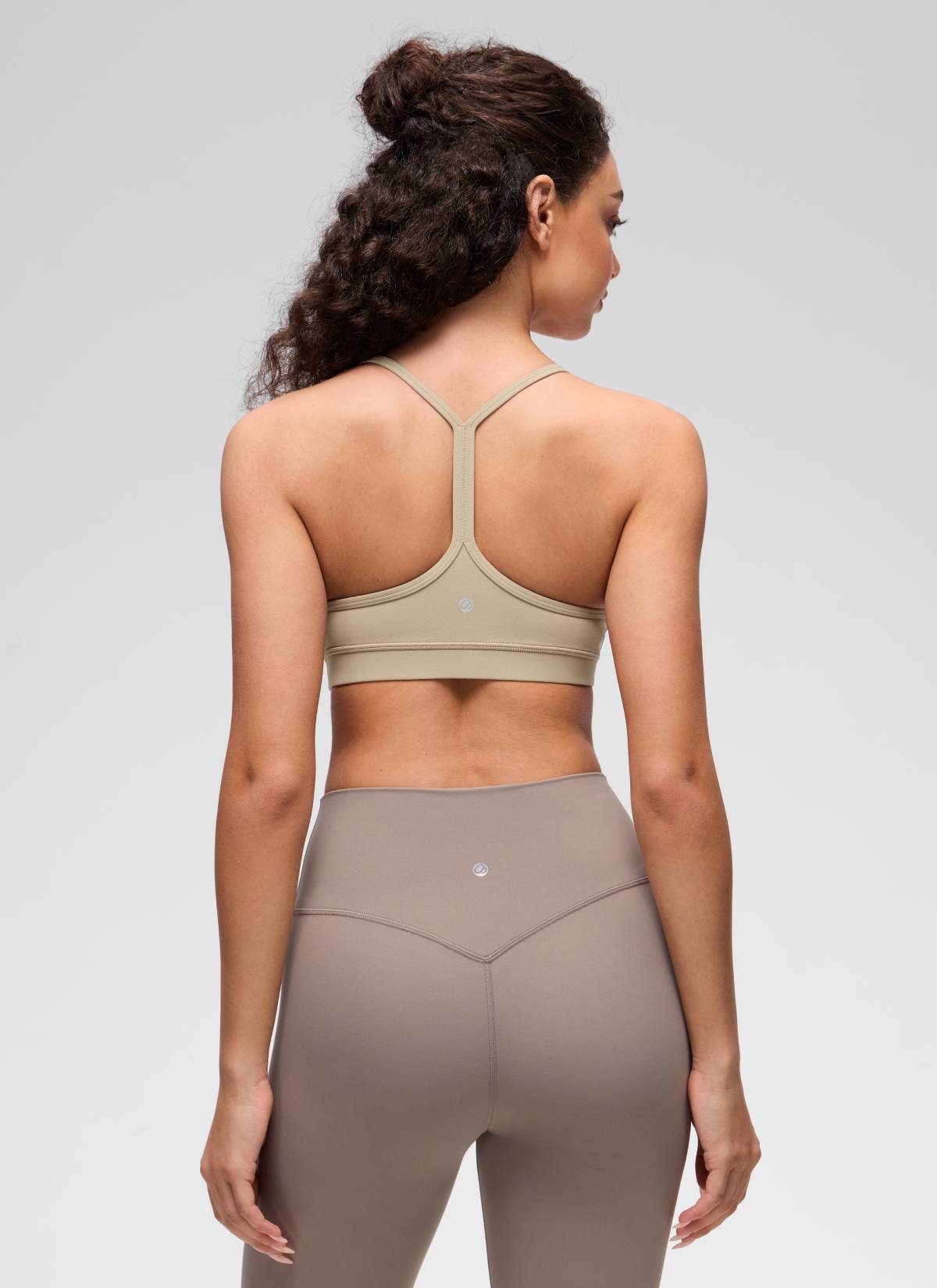 CRZ YOGA Butterluxe Sujetador Deportivo con Espalda en Y para Mujer Roble