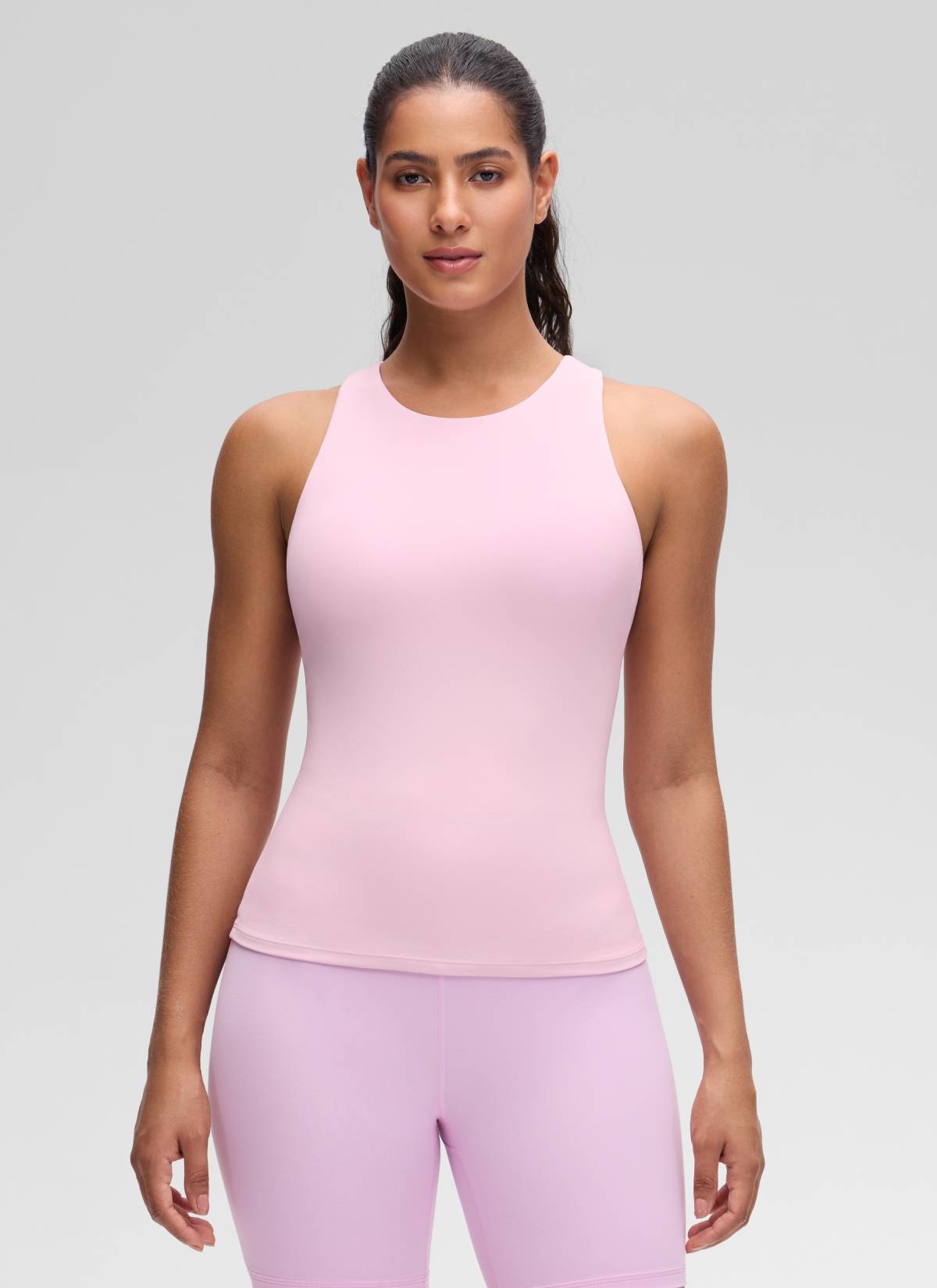 CRZ YOGA Butterluxe Camiseta con Espalda Cruzada y Estampado para Mujer Peonía Rosa