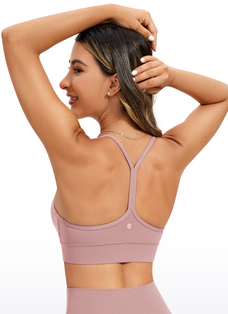 CRZ YOGA  Butterluxe Sujetador Deportivo con Espalda en Y para Mujer Rose Fragrant Purple