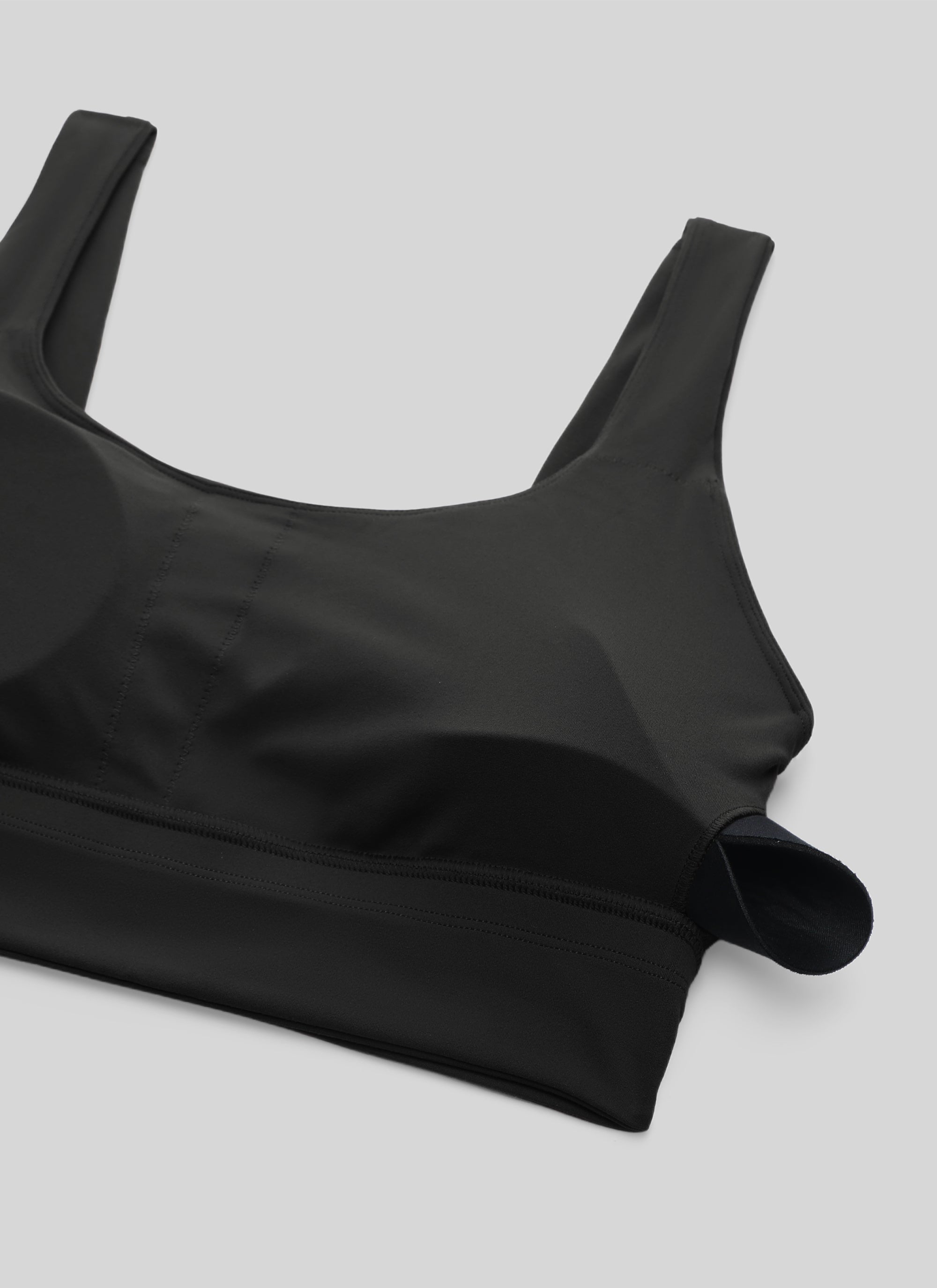 CRZ YOGA  Butterluxe Sujetador Deportivo Espalda en U Negro