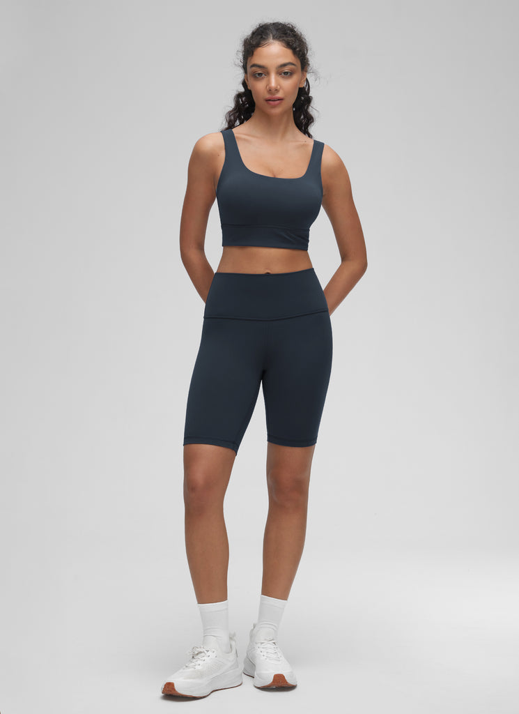 CRZ YOGA  Butterluxe Sujetador Deportivo Espalda en U True Navy