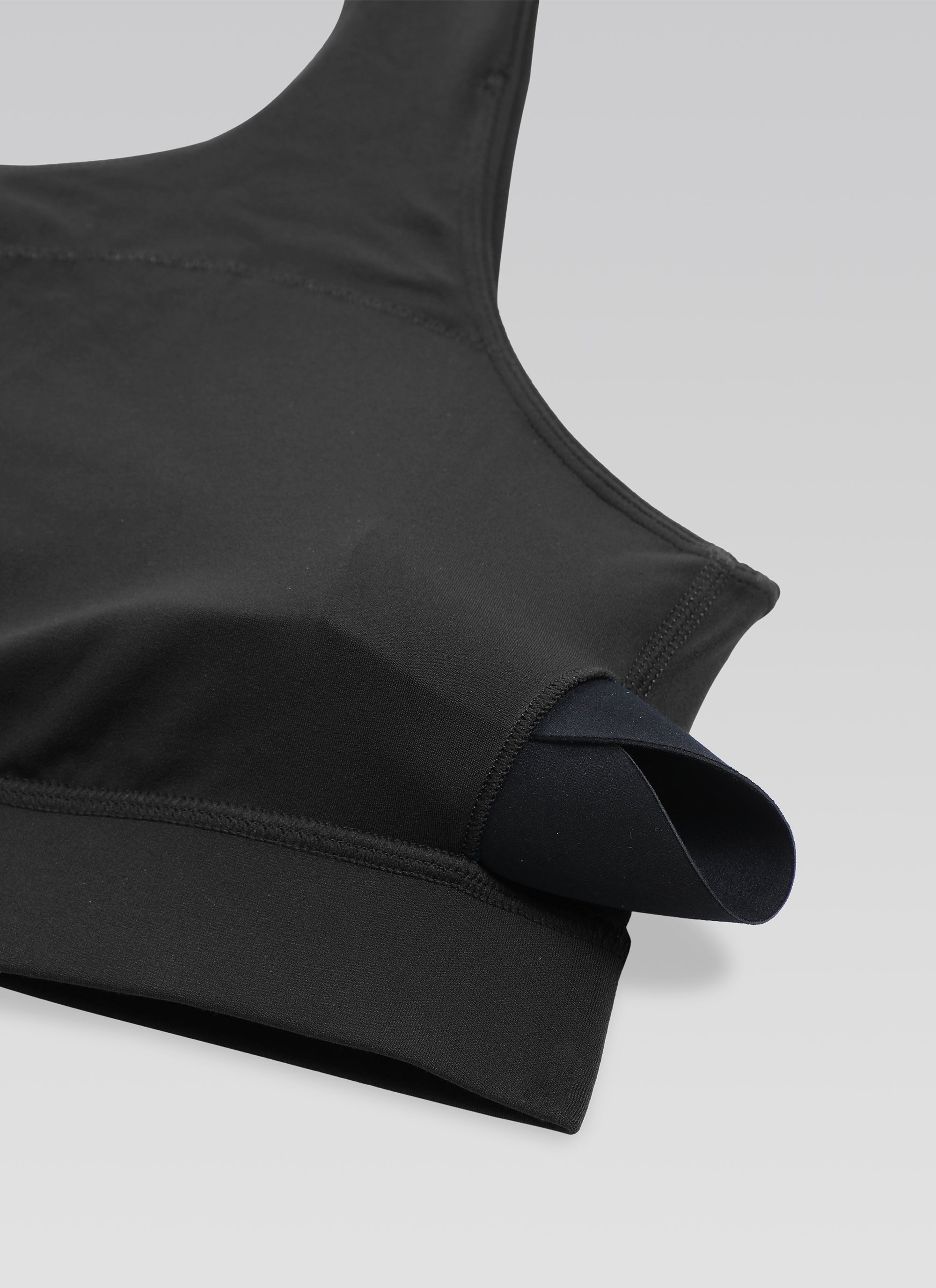CRZ YOGA Butterluxe Sujetador Deportivo de un Hombro Negro