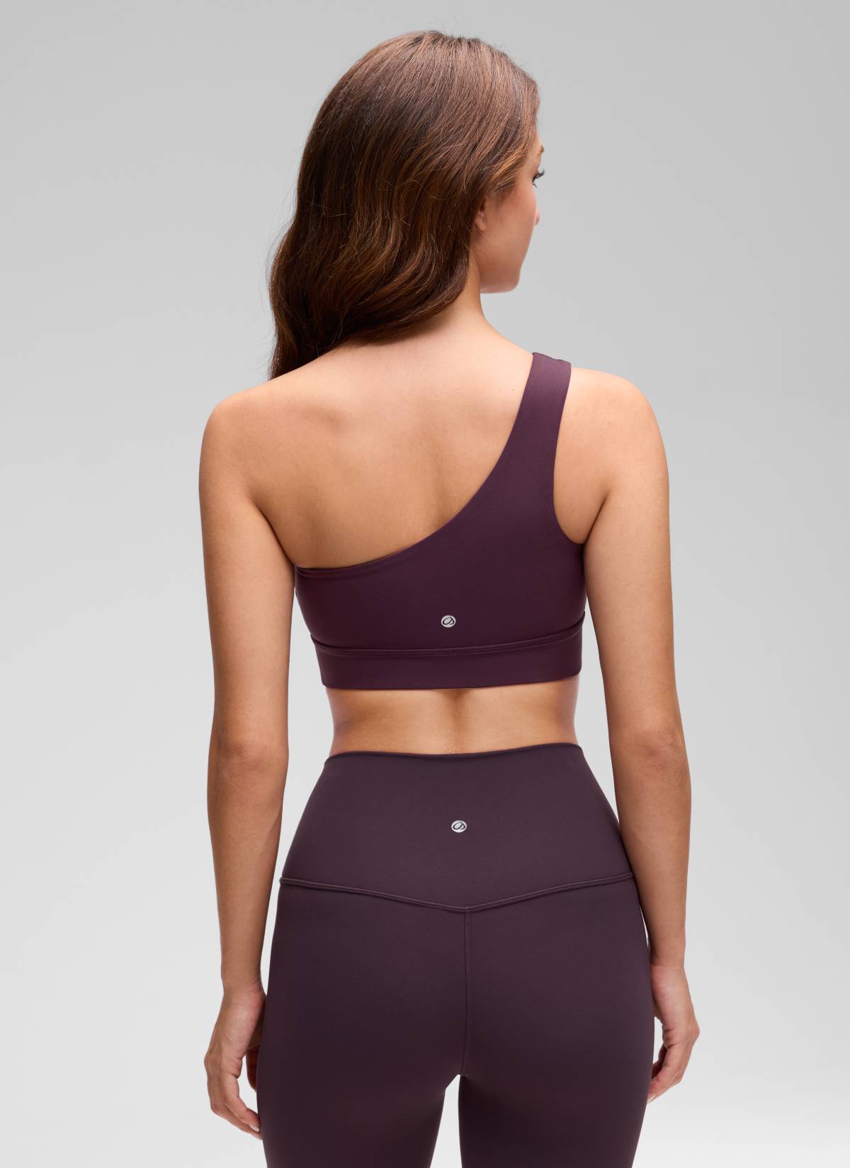 CRZ YOGA Butterluxe Sujetador Deportivo de un Hombro Deep Purple