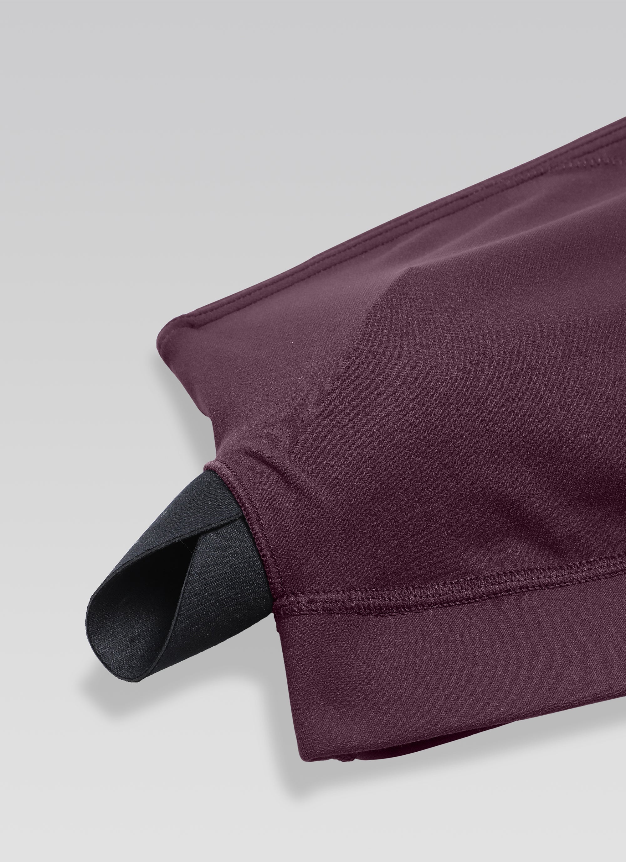 CRZ YOGA Butterluxe Sujetador Deportivo de un Hombro Deep Purple