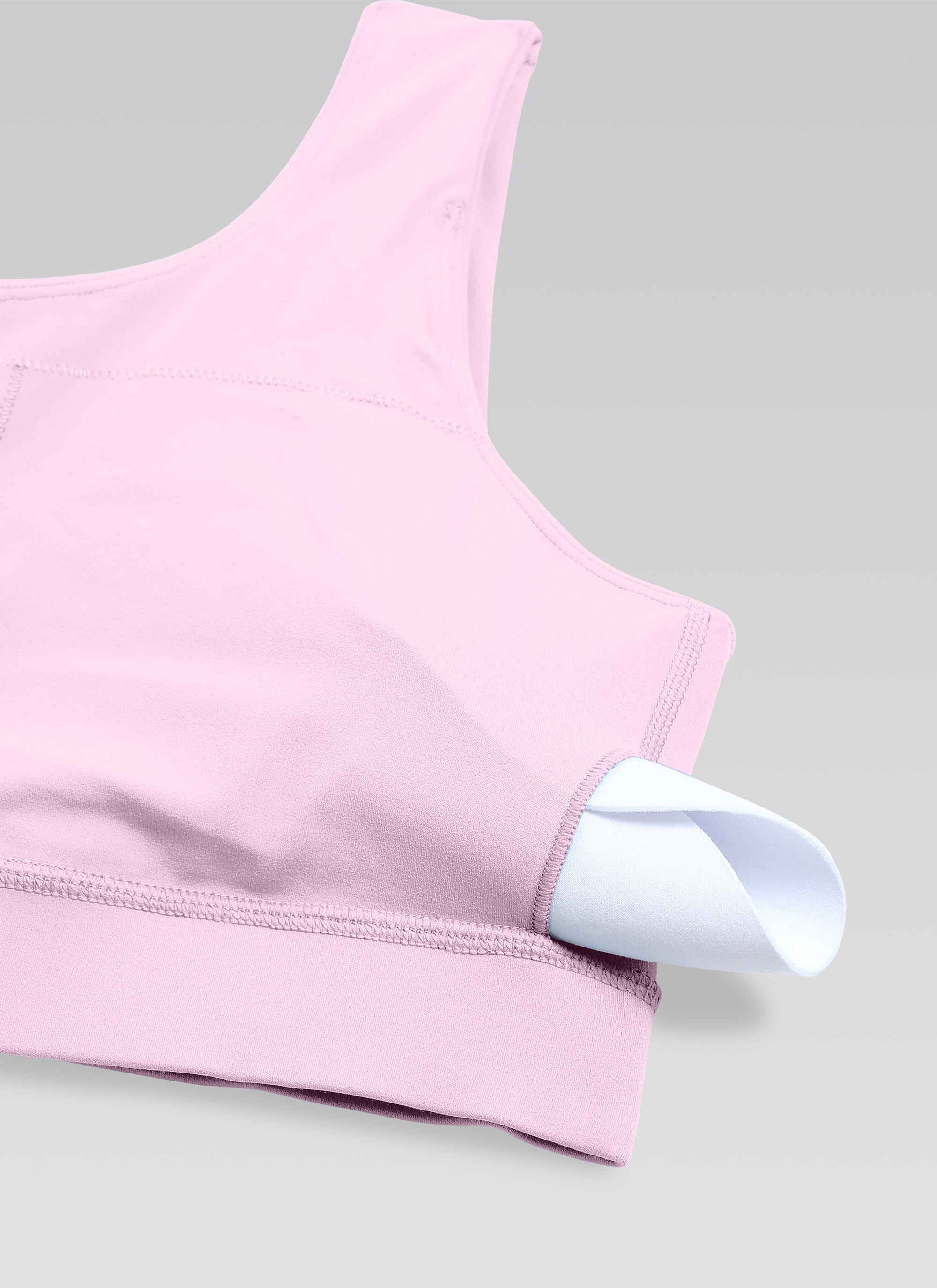 CRZ YOGA Butterluxe Sujetador Deportivo de un Hombro Vita Rosa