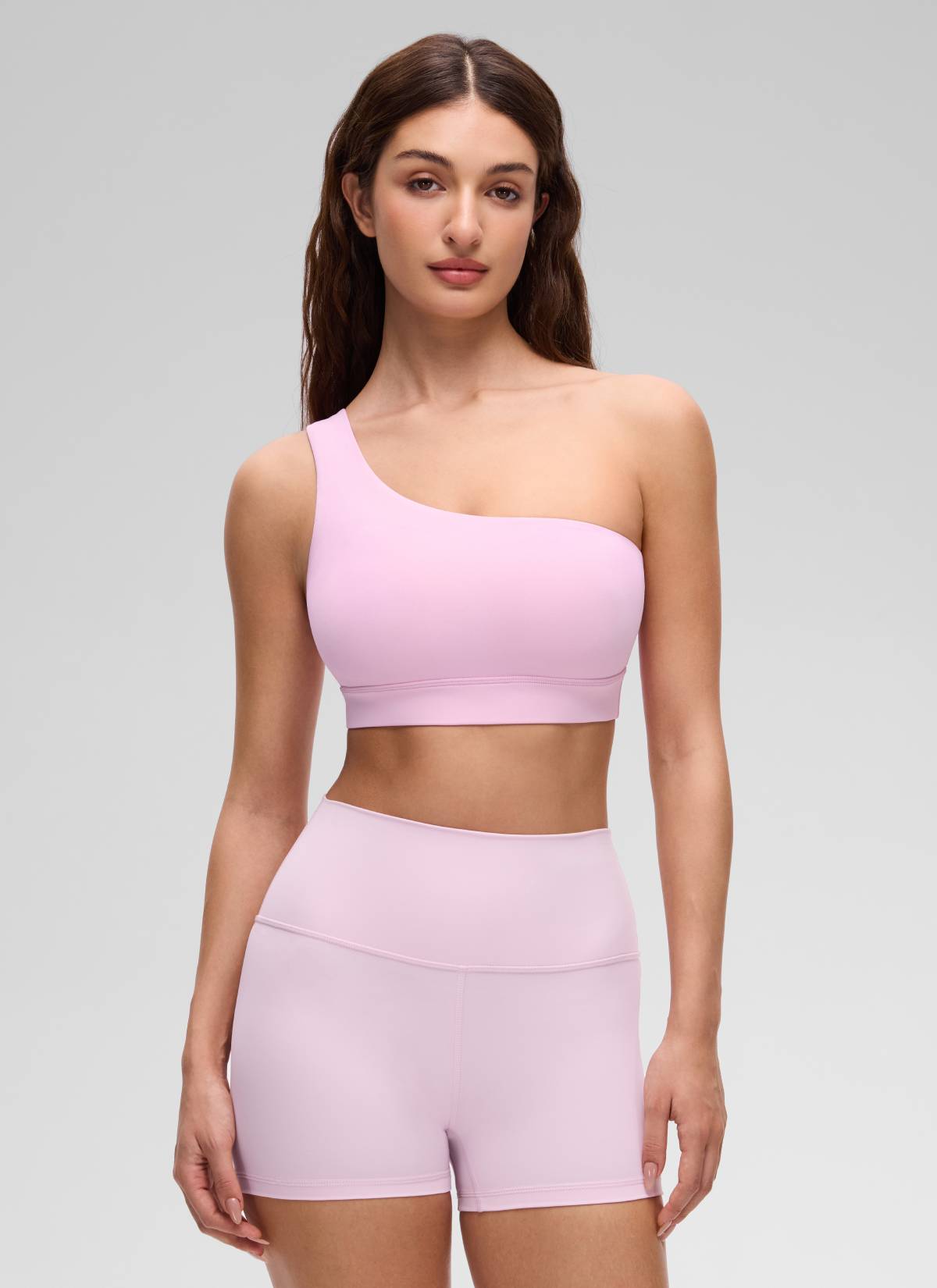 CRZ YOGA Butterluxe Sujetador Deportivo de un Hombro Vita Rosa