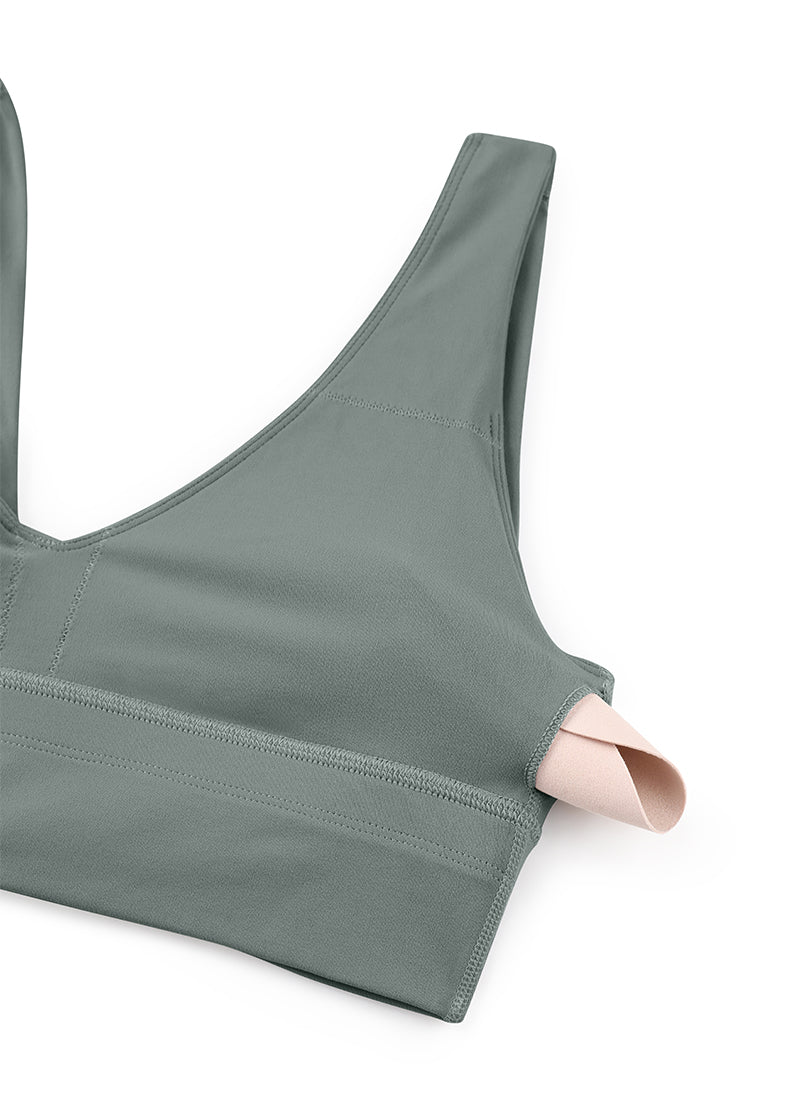 Butterluxe Deportivo Largo Cuello V Profundo