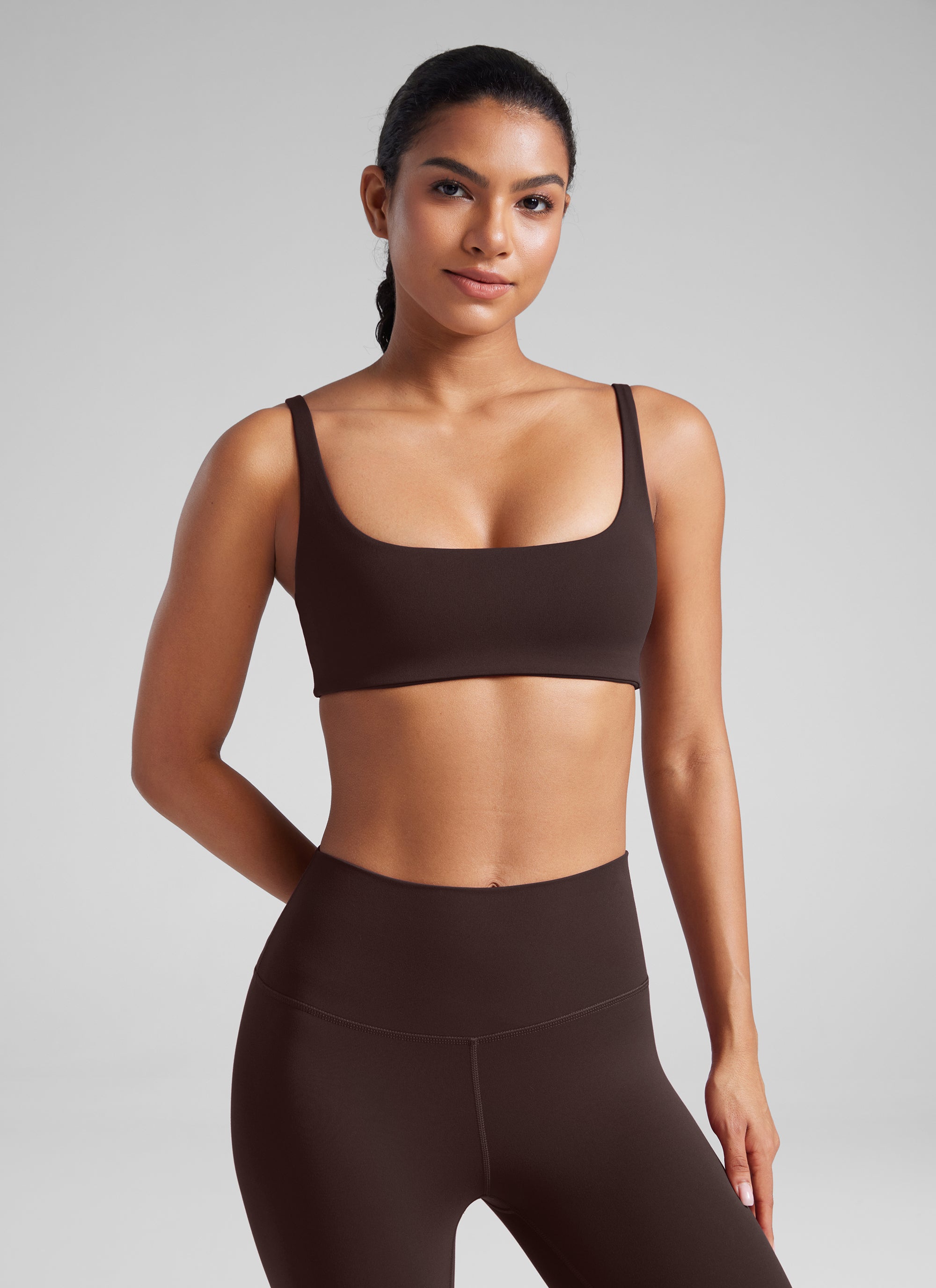 Butterluxe Mini Acolchado Cami Cuello Cuadrado