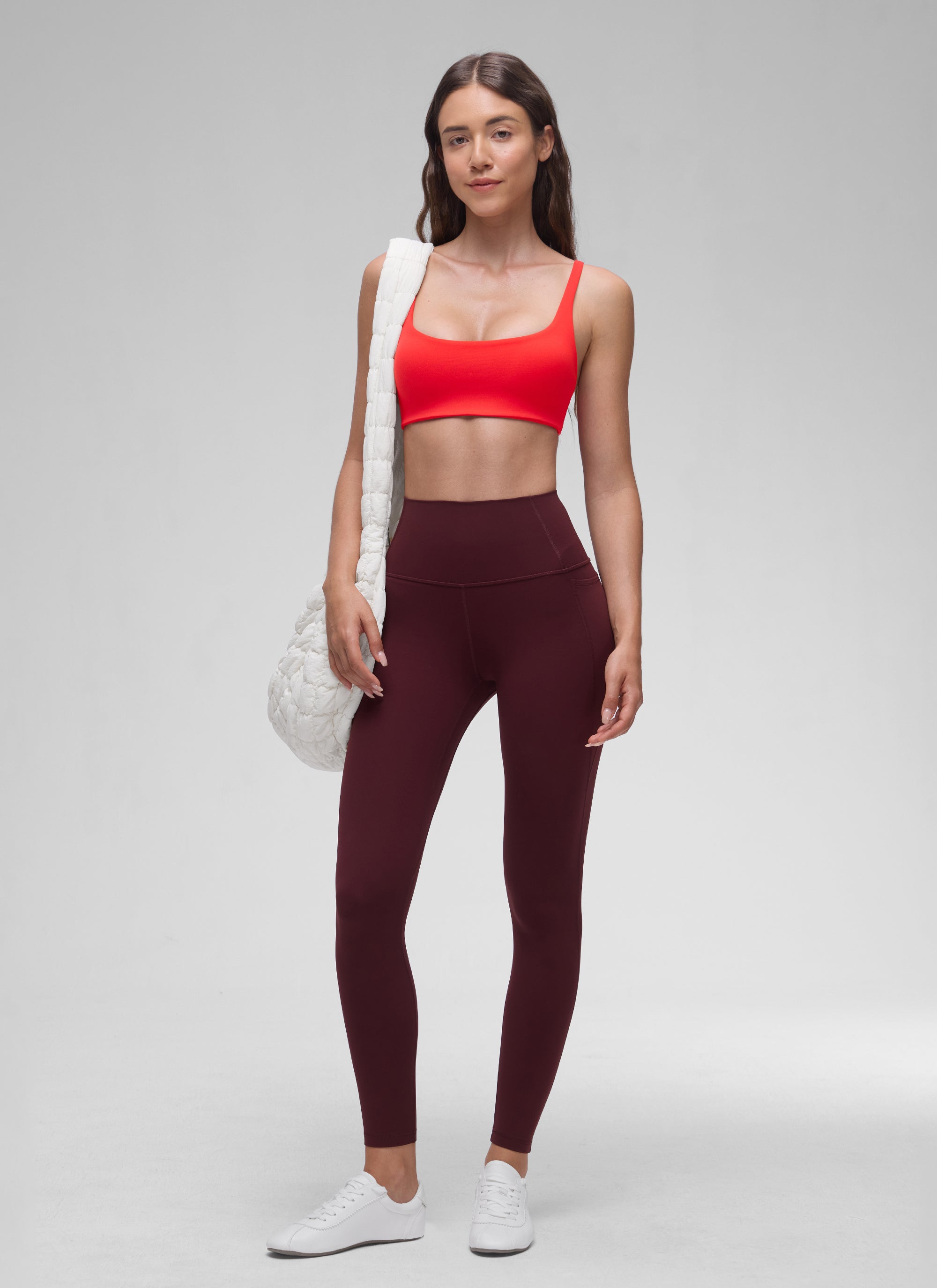 Butterluxe Mini Acolchado Cami Cuello Cuadrado