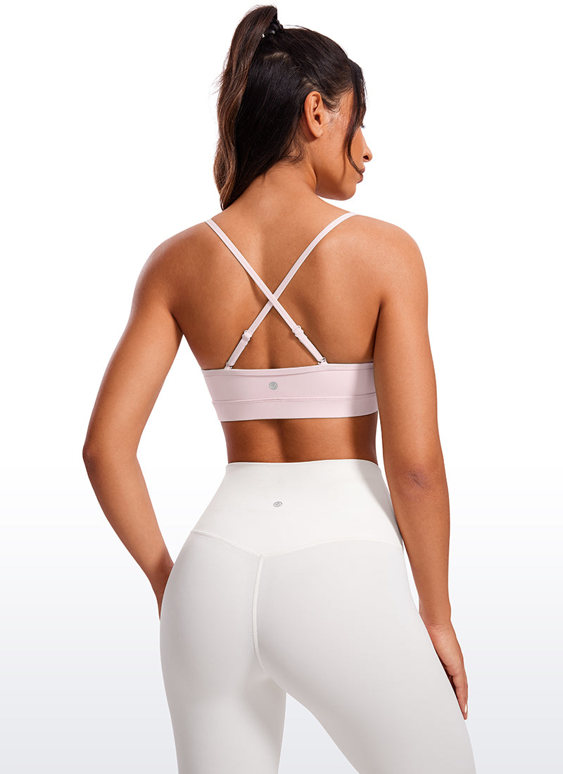 Butterluxe Sujetador con Cuello en V y Tirantes Espagueti