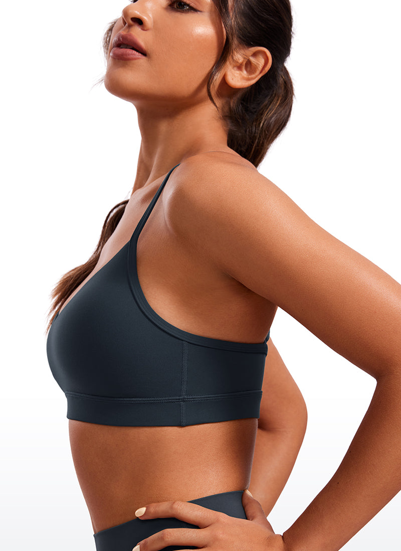 Butterluxe Sujetador con Cuello en V y Tirantes Espagueti