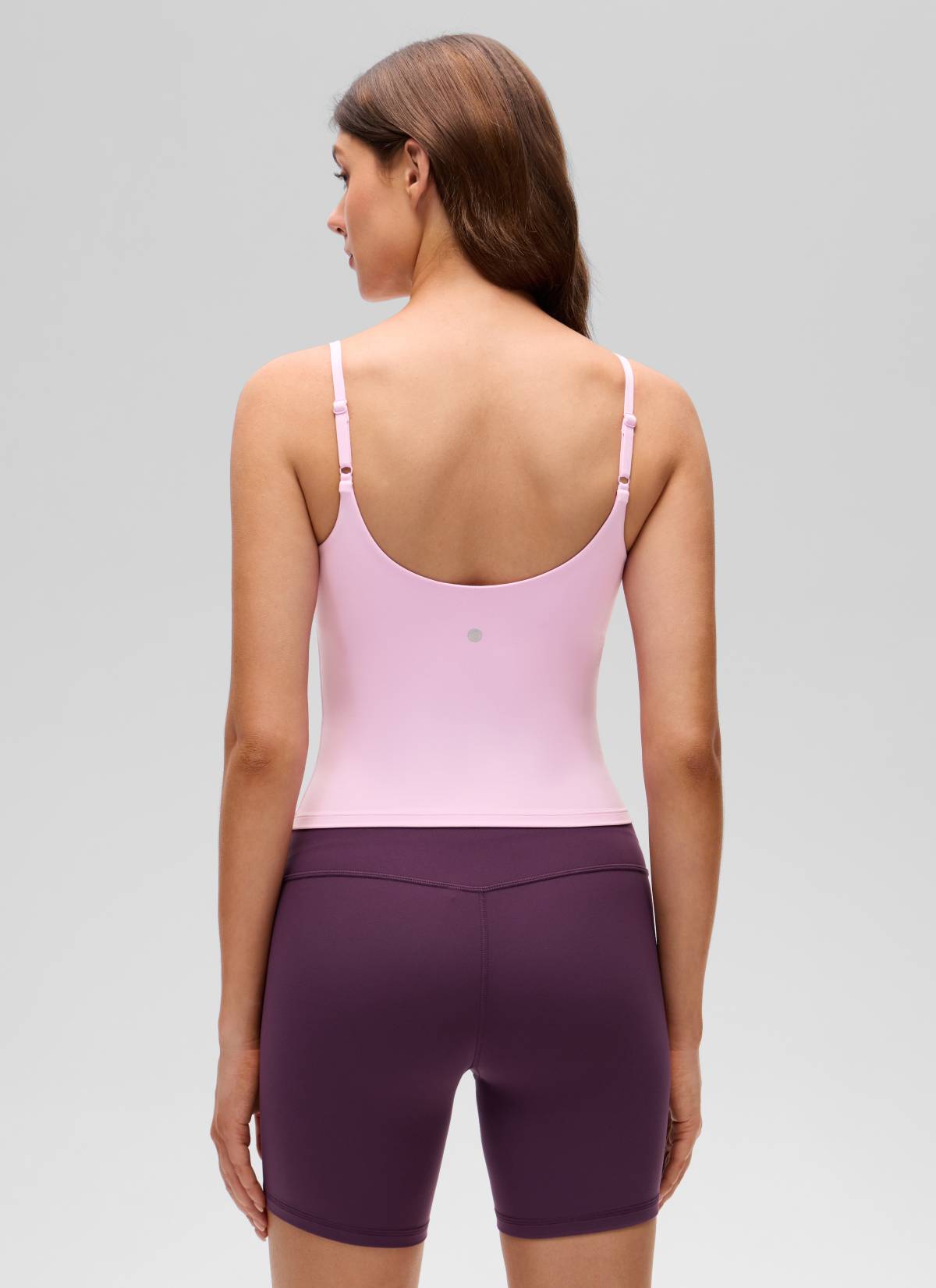CRZ YOGA Butterluxe Sujetador Incorporado de Espalda U para Yoga Vita Rosa