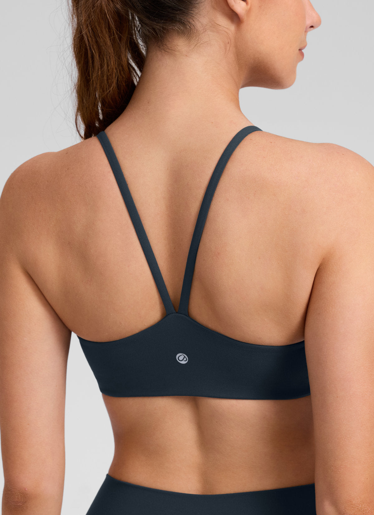 CRZ YOGA Sujetador Butterlift® Deportivo con Espalda en V para Mujer True Navy