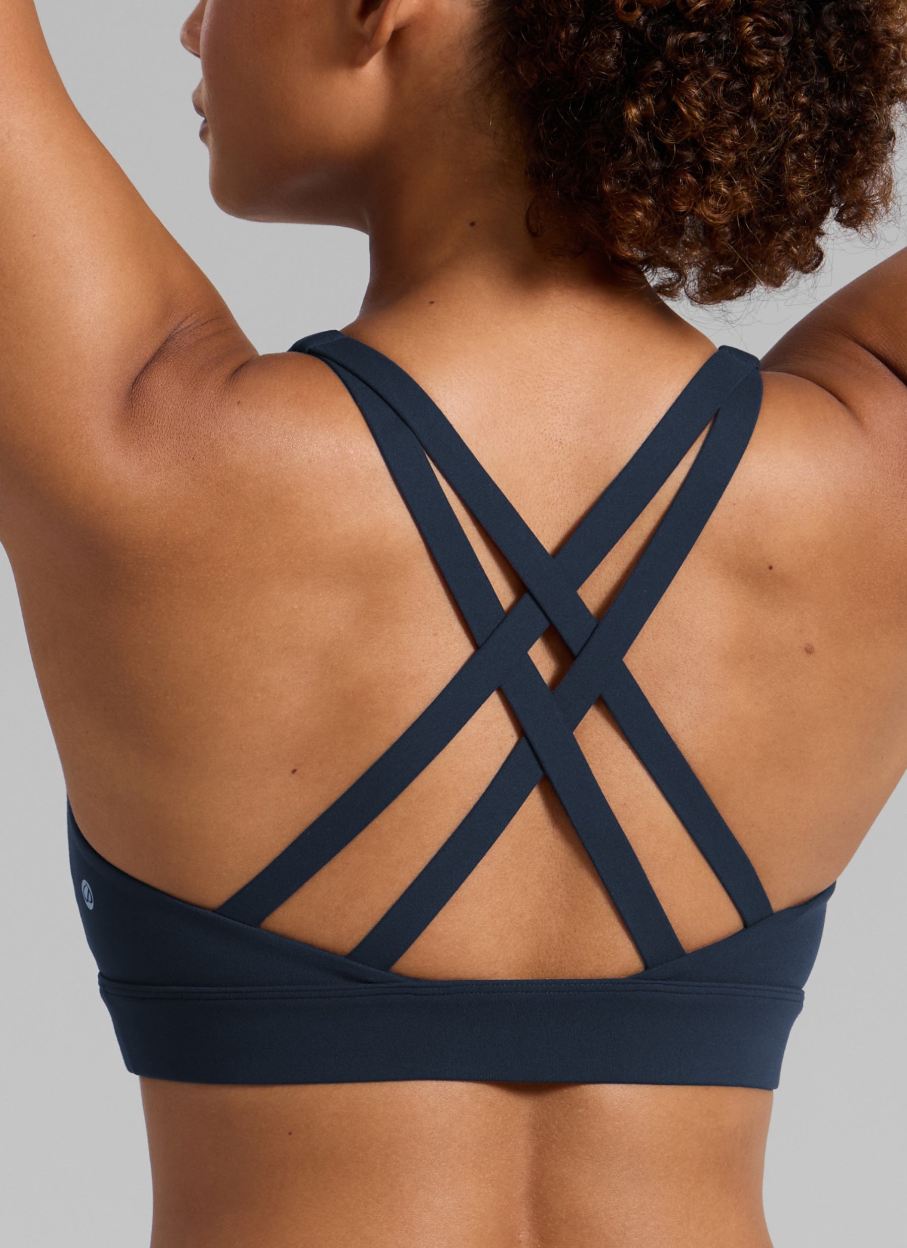 CRZ YOGA Butterlift® Sujetador sport espalda cruzada para mujer True Navy