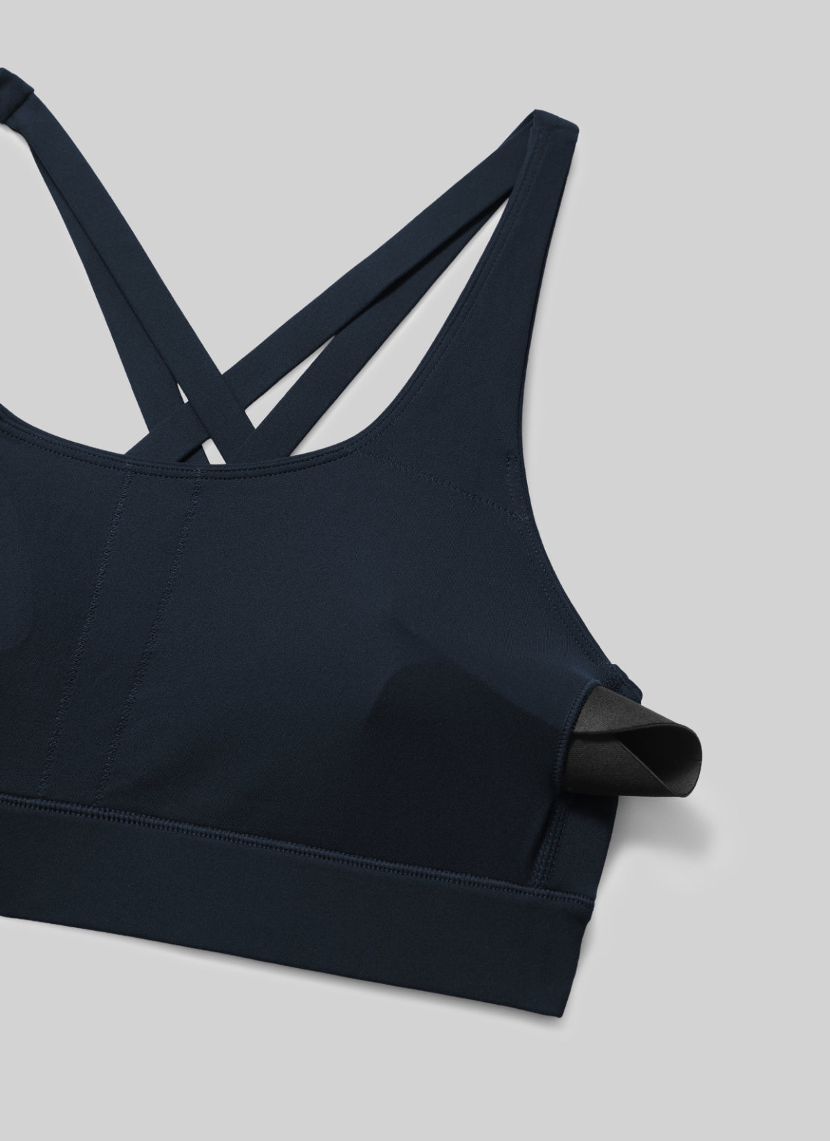 CRZ YOGA Butterlift® Sujetador sport espalda cruzada para mujer True Navy
