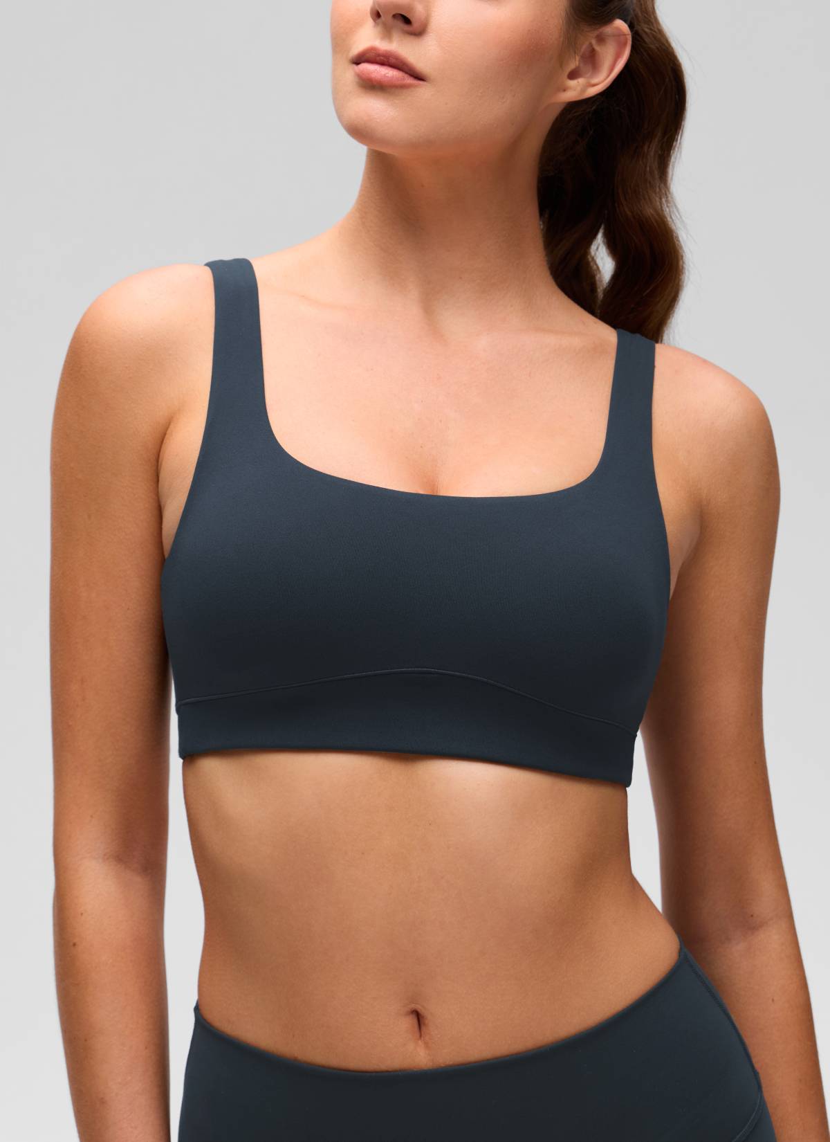 CRZ YOGA Sujetador Butterluxe para Mujer con Espalda en U True Navy