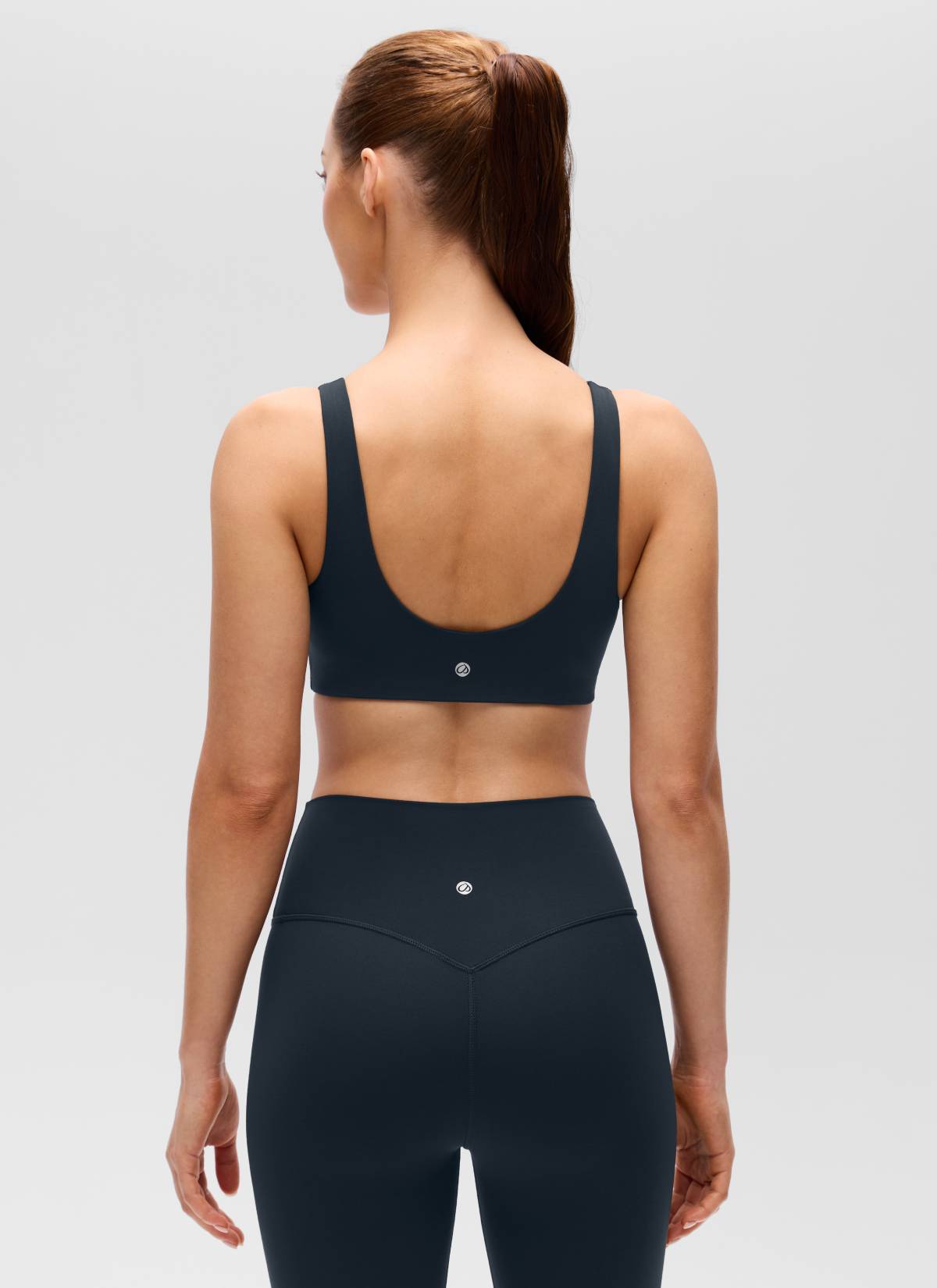 CRZ YOGA Mujer Butterluxe Yoga Sujetador Deportivo Espalda en U True Navy