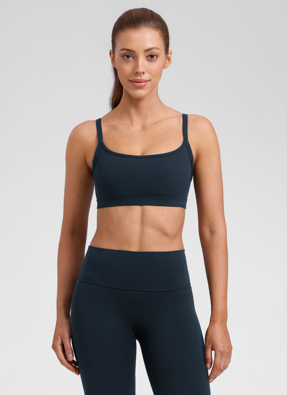 CRZ YOGA Butterlift® Sujetador sport cuello redondo doble forro True Navy