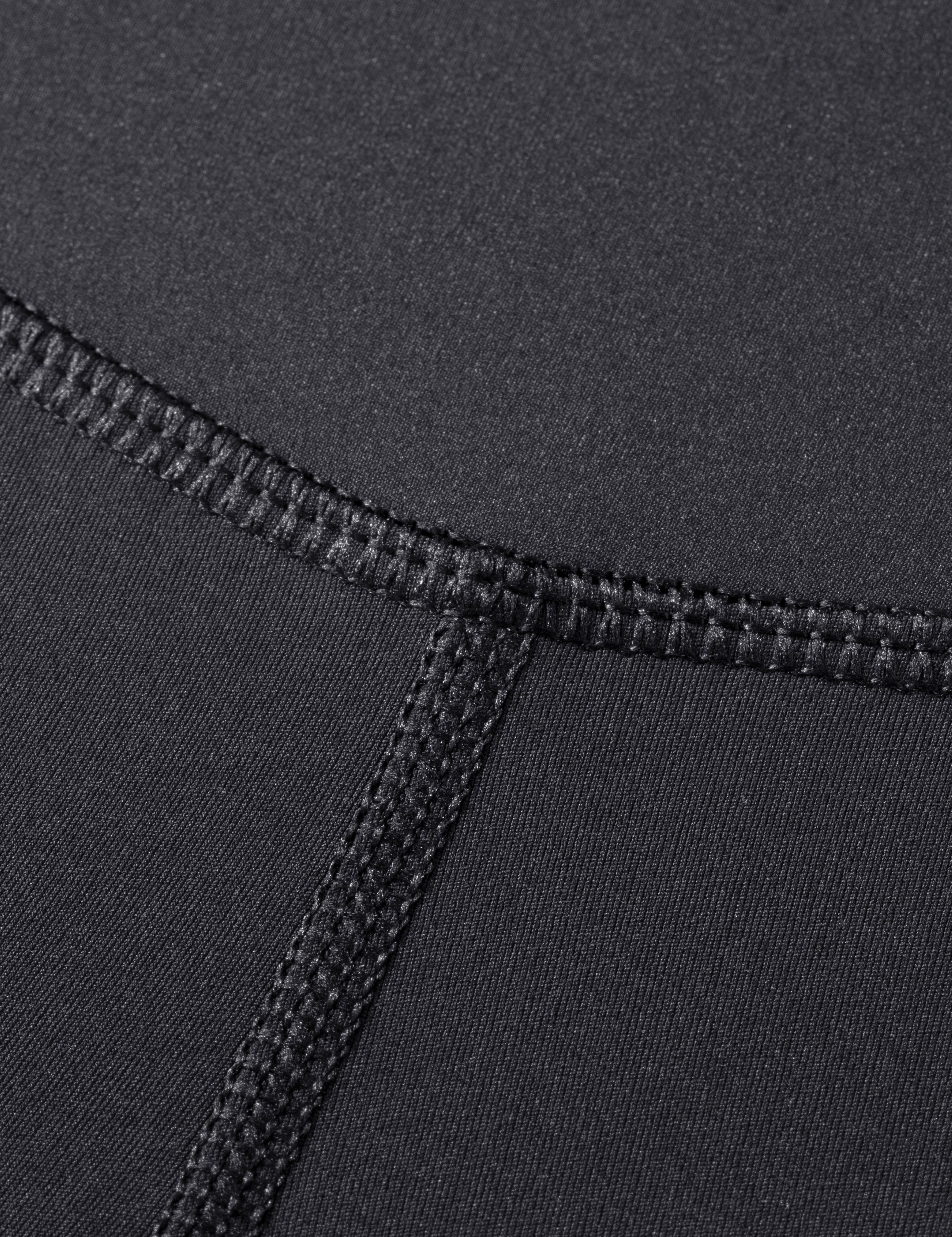 CRZ YOGA Nakedfeel Leggings con Costura doble en la Cintura de 25 Pulgadas para Mujer Negro