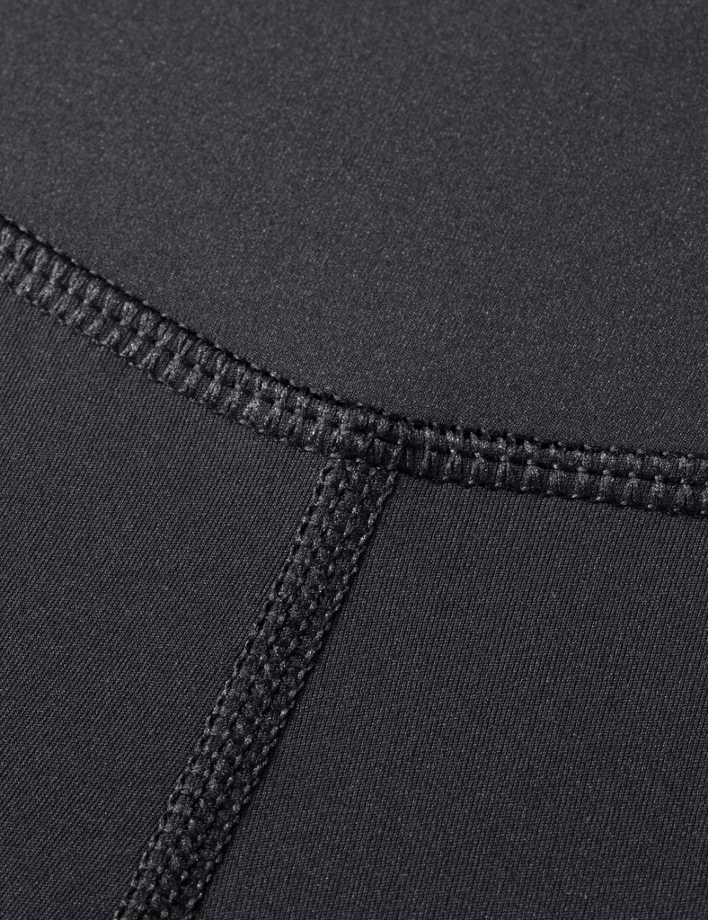 CRZ YOGA Nakedfeel Leggings con Costura doble en la Cintura de 25 Pulgadas para Mujer Negro