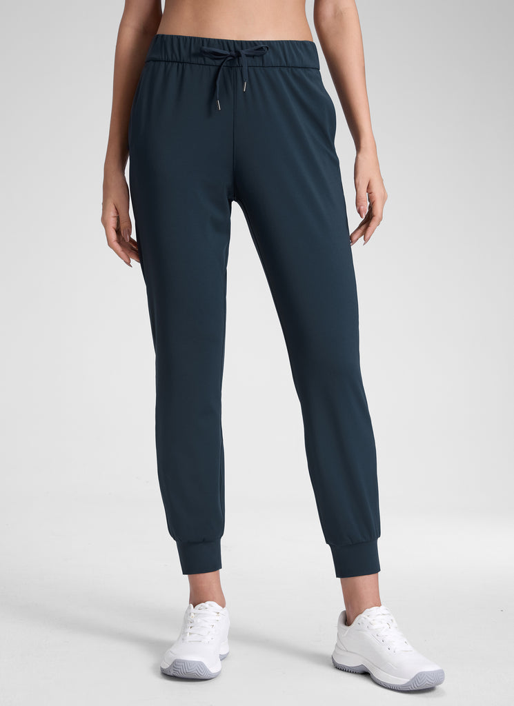 CRZ YOGA Jogger de Viaje con Cordón Elástico de 27 Pulgadaspara Mujer True Navy