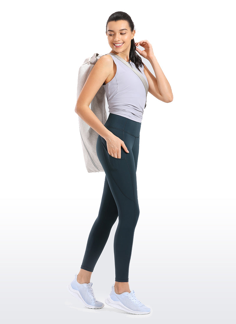 Nakedfeel  Leggings con bolsillos de 25 Pulgadas