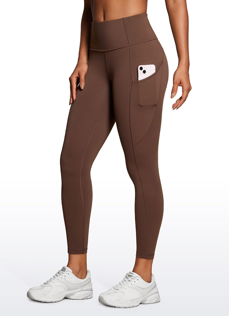 Nakedfeel  Leggings con bolsillos de 25 Pulgadas