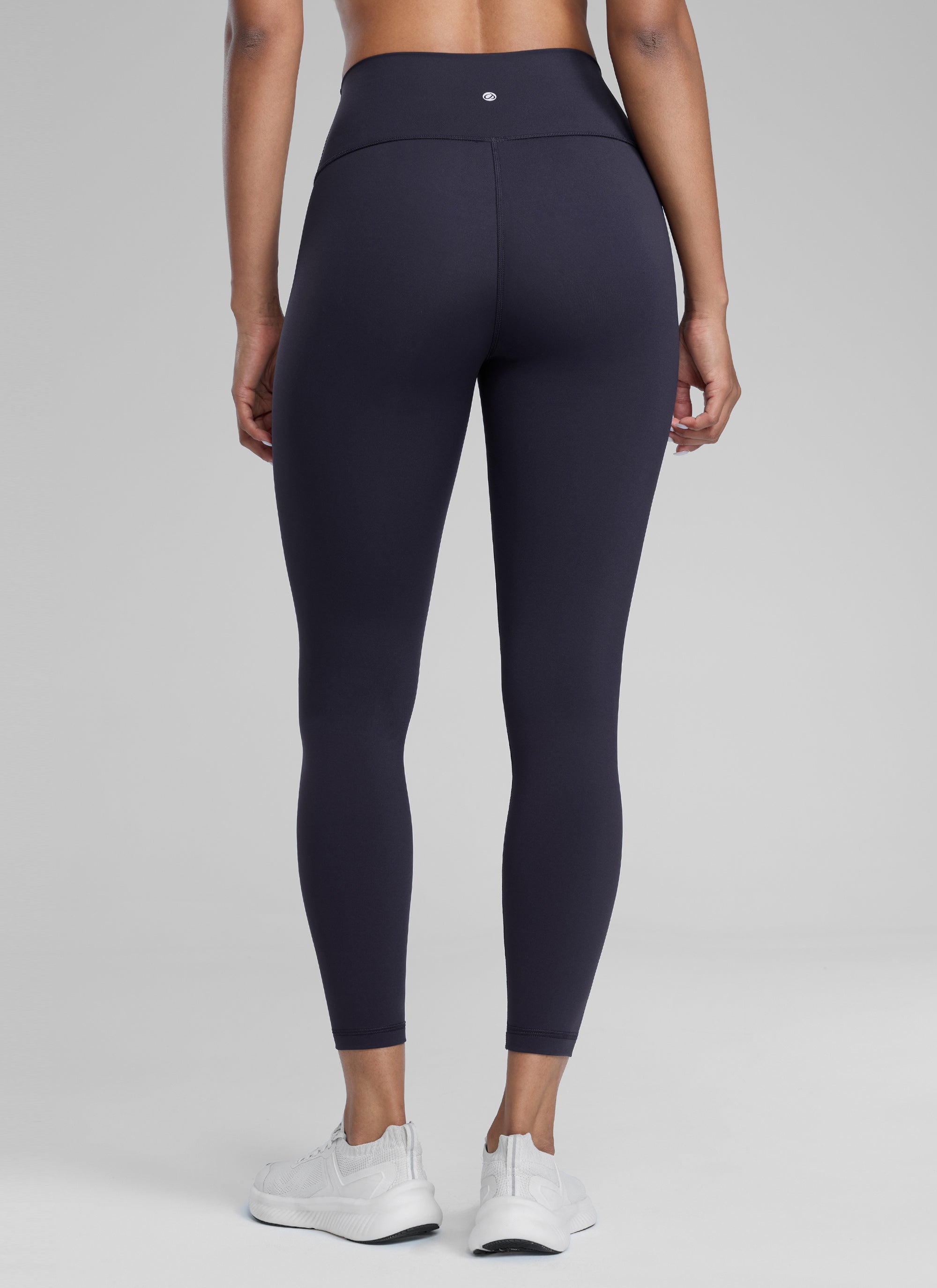 CRZ YOGA Mujeres Leggings de Compresión Hugged Feeling de 25 Pulgadas Armada