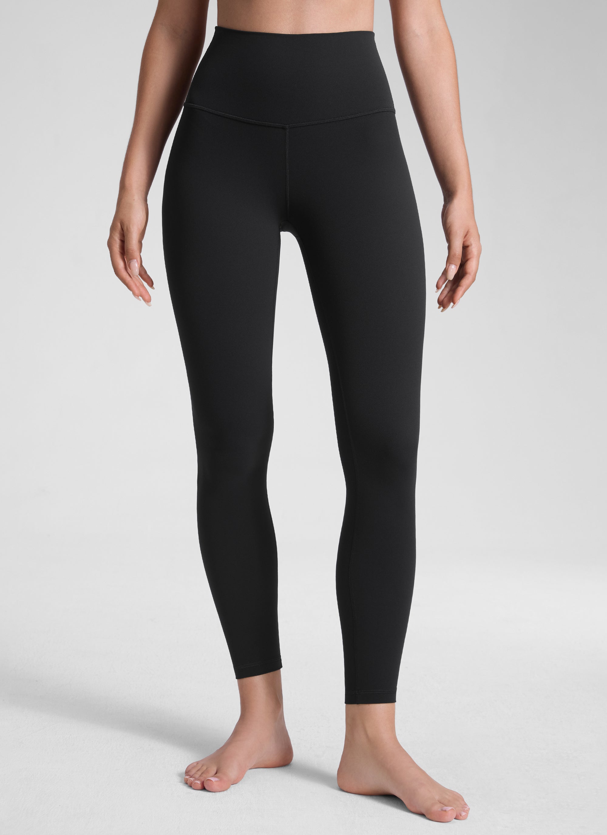 CRZ YOGA Butterluxe Leggings de Yoga de Tiro alto para Mujer Negro