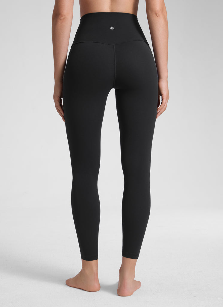 CRZ YOGA Butterluxe Leggings de Yoga de Tiro alto para Mujer Negro