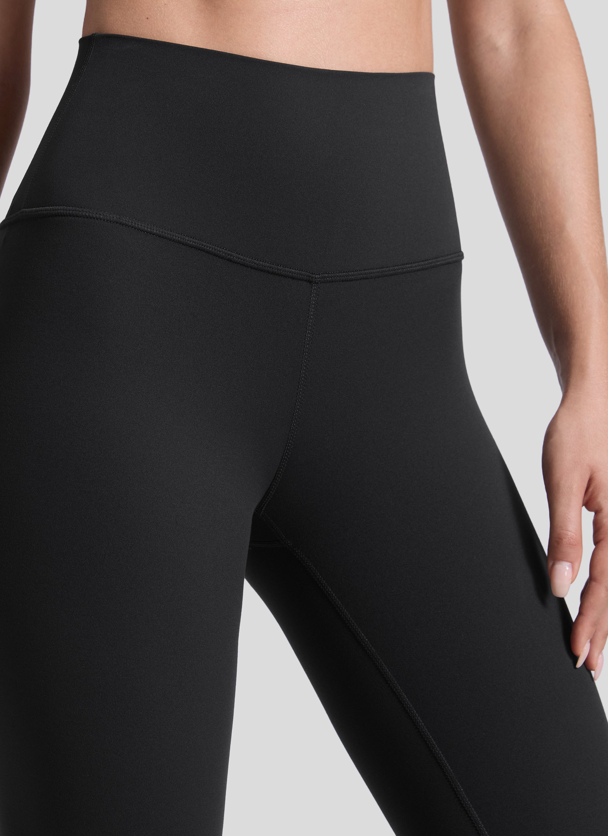 CRZ YOGA Butterluxe Leggings de Yoga de Tiro alto para Mujer Negro