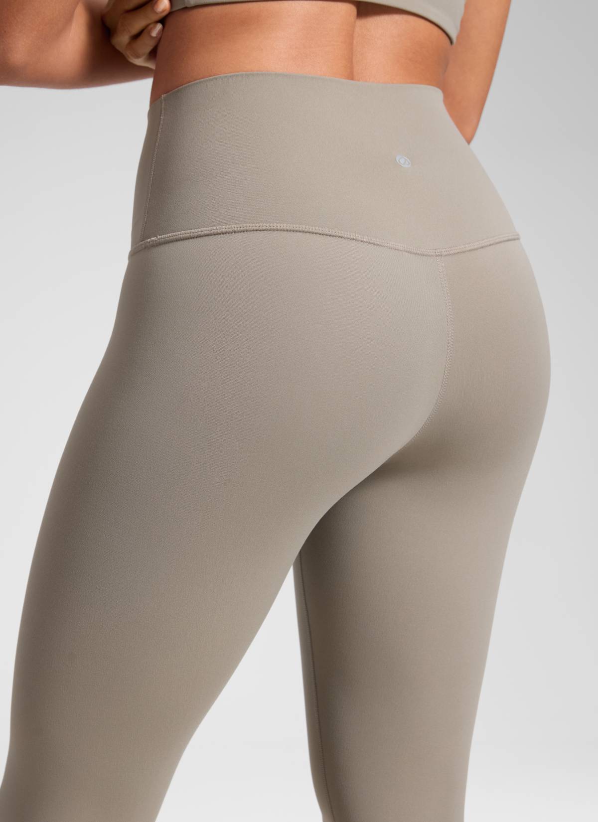 CRZ YOGA Butterluxe Leggings de Yoga de Tiro alto para Mujer Gris Ceniza Cálido