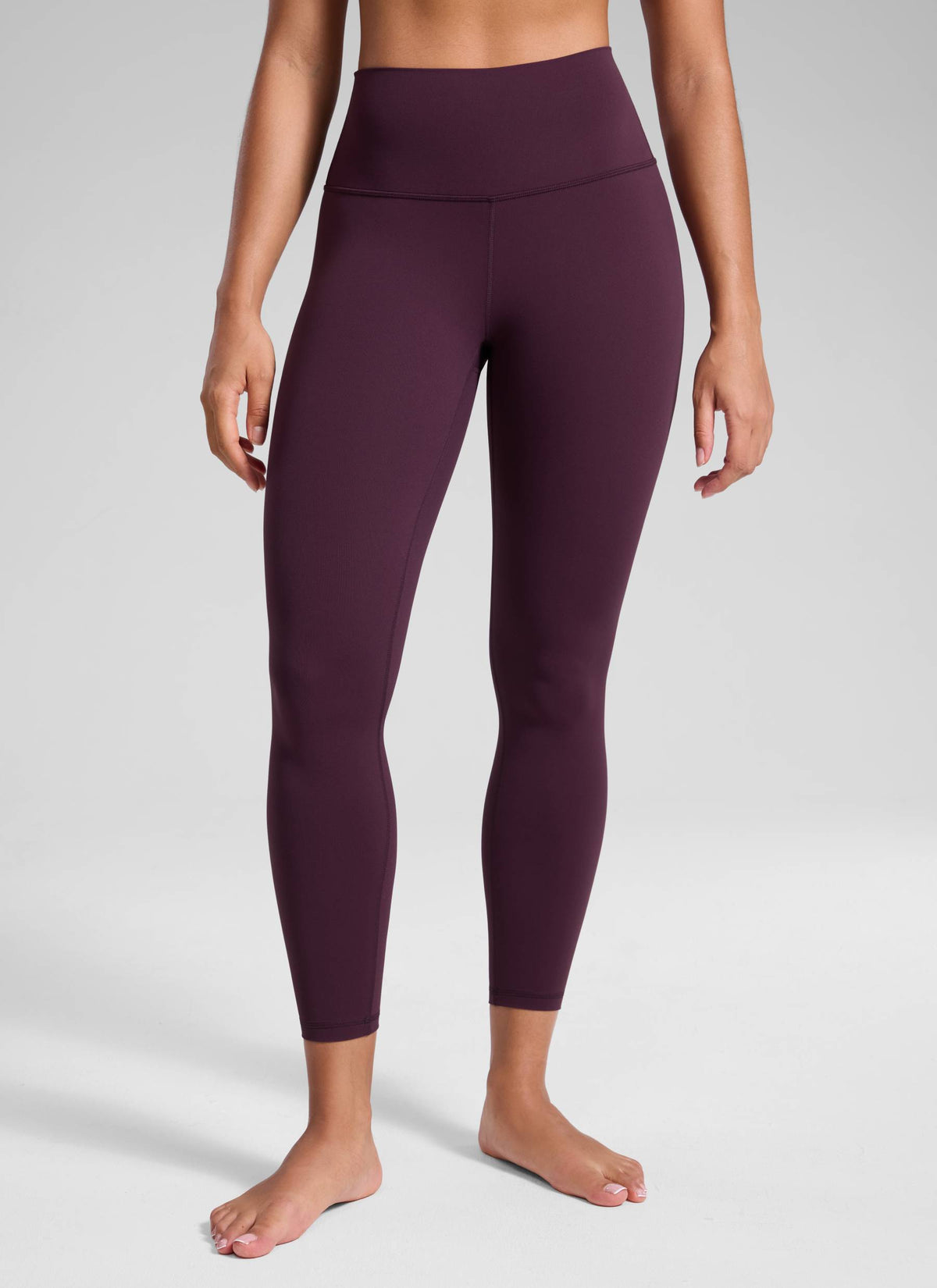 CRZ YOGA Butterluxe Leggings de Yoga de Tiro alto para Mujer Deep Purple @model_info:Fiona