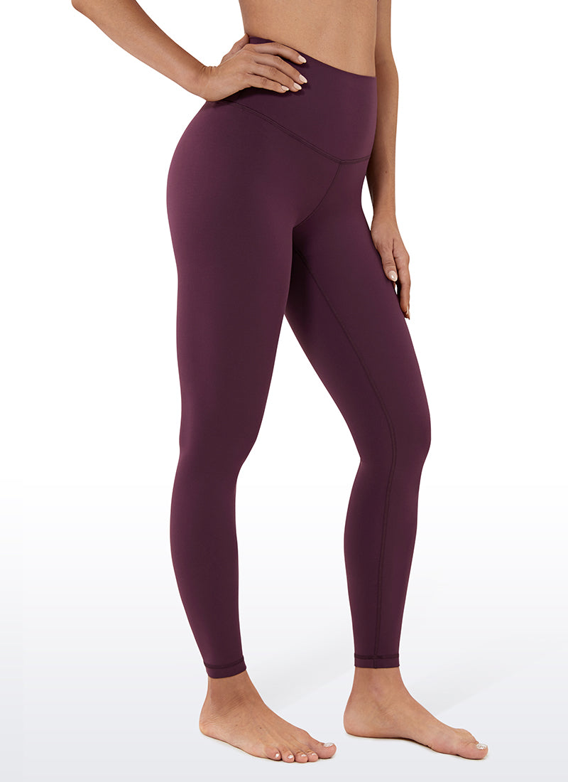 CRZ YOGA Butterluxe Leggings de Yoga de Tiro alto para Mujer Deep Purple