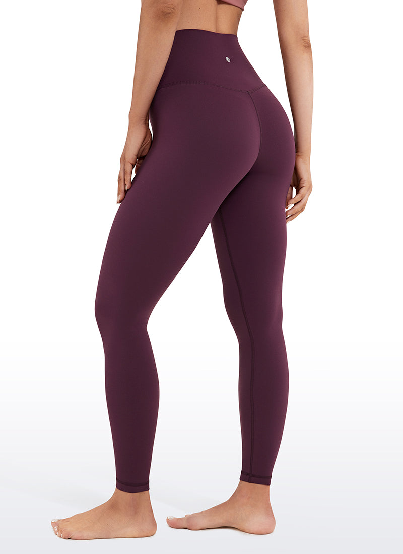 CRZ YOGA Butterluxe Leggings de Yoga de Tiro alto para Mujer Deep Purple