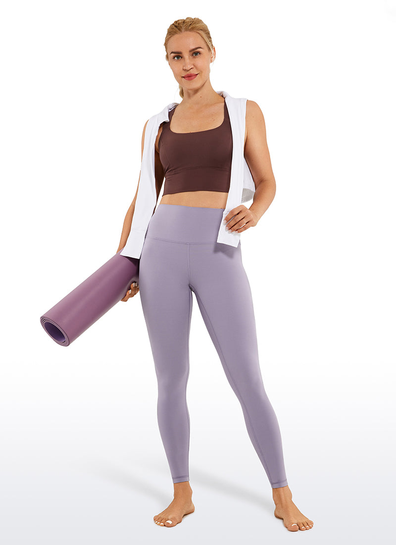 CRZ YOGA Butterluxe Leggings de Yoga de Tiro alto para Mujer Lavender Mist