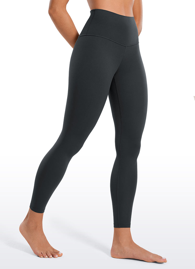 CRZ YOGA Butterluxe Leggings de Yoga de Tiro alto para Mujer Negro