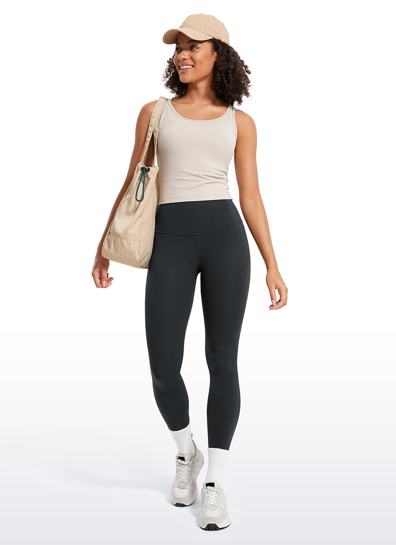 CRZ YOGA Butterluxe Leggings de Yoga de Tiro alto para Mujer Melanita