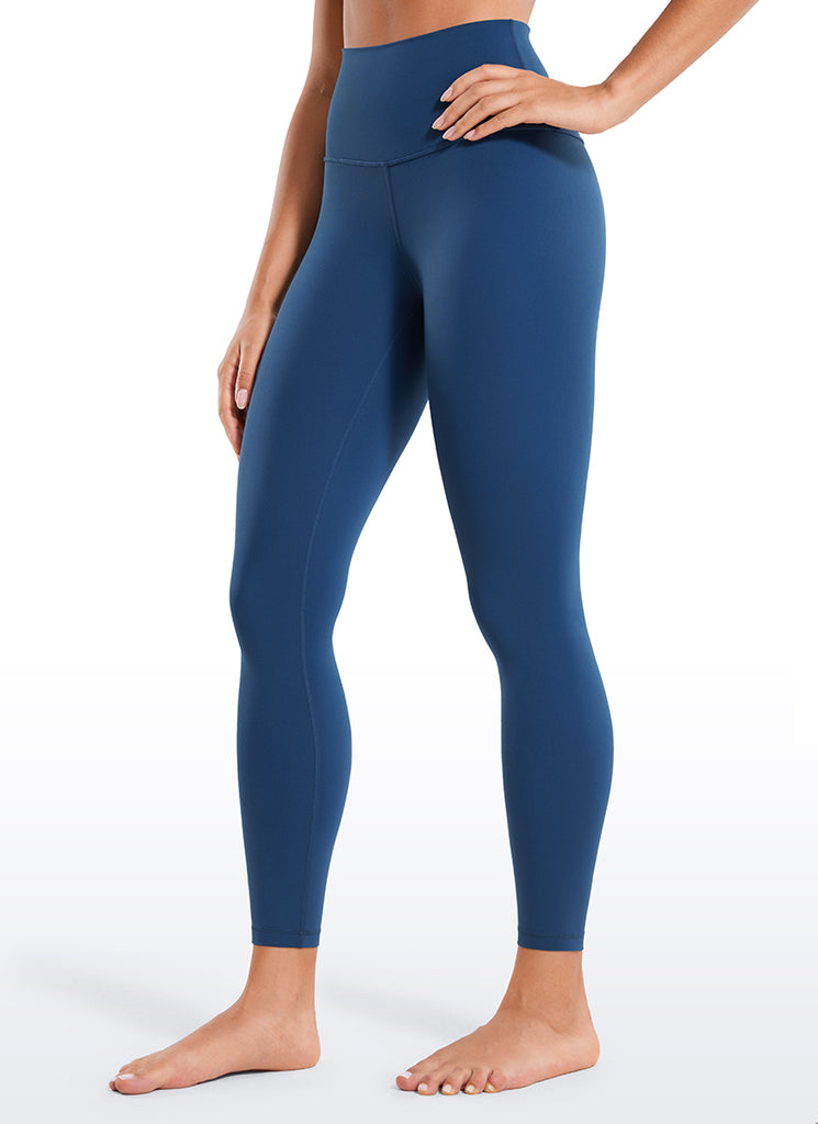 CRZ YOGA Butterluxe Leggings de Yoga de Tiro alto para Mujer True Navy
