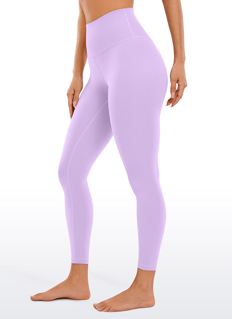 CRZ YOGA Butterluxe Leggings de Yoga de Tiro alto para Mujer Púrpura élfico