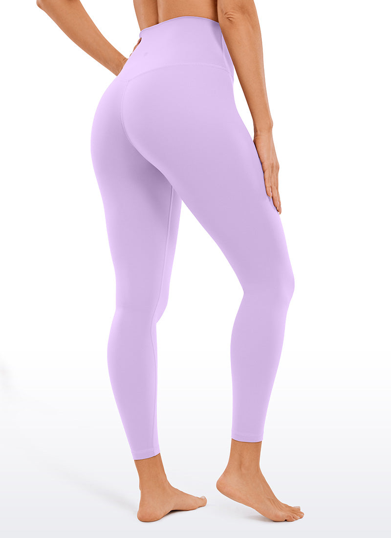 CRZ YOGA Butterluxe Leggings de Yoga de Tiro alto para Mujer Púrpura élfico