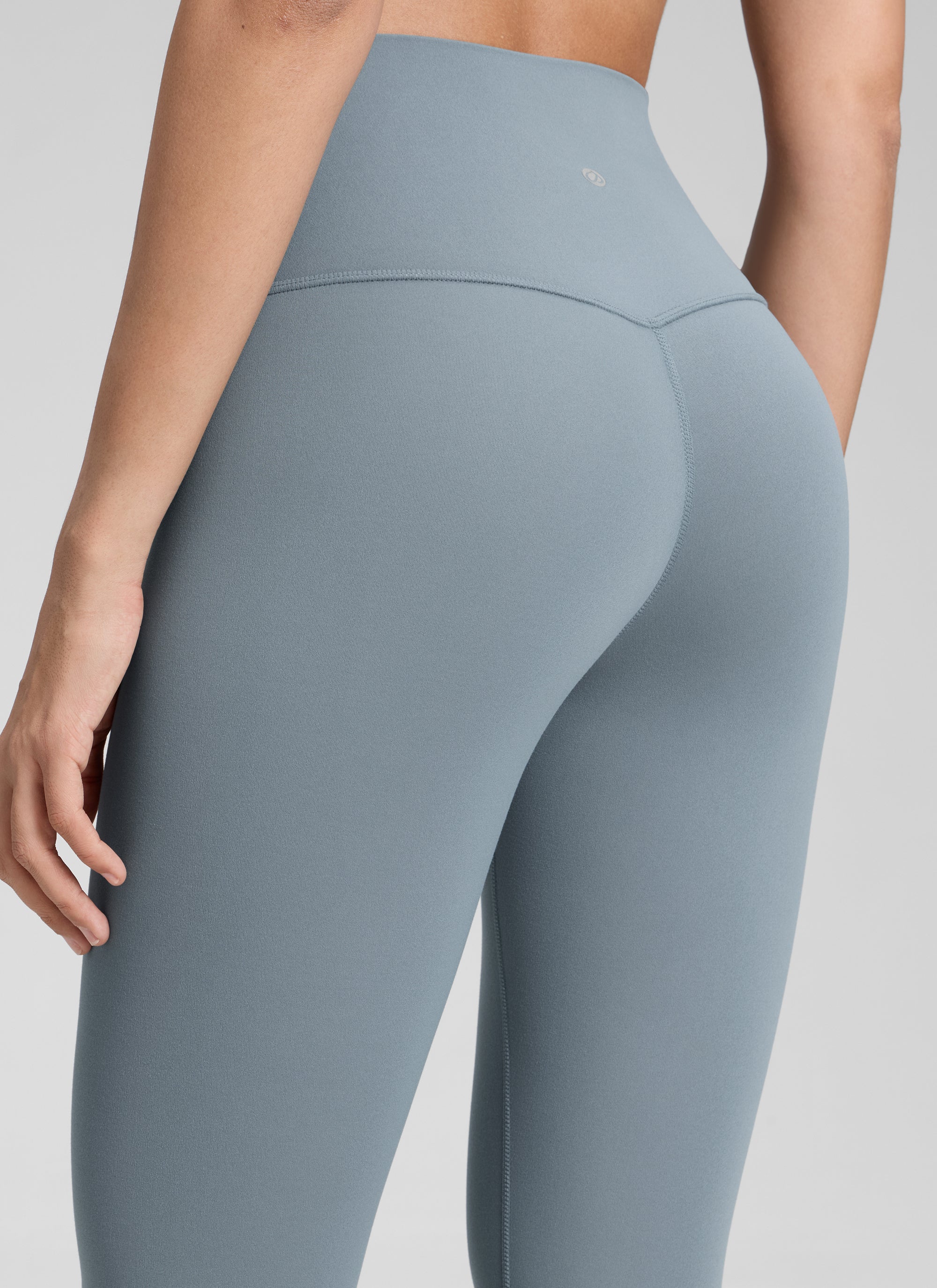 CRZ YOGA Butterluxe Leggings de Yoga de Tiro alto para Mujer Azul Belga