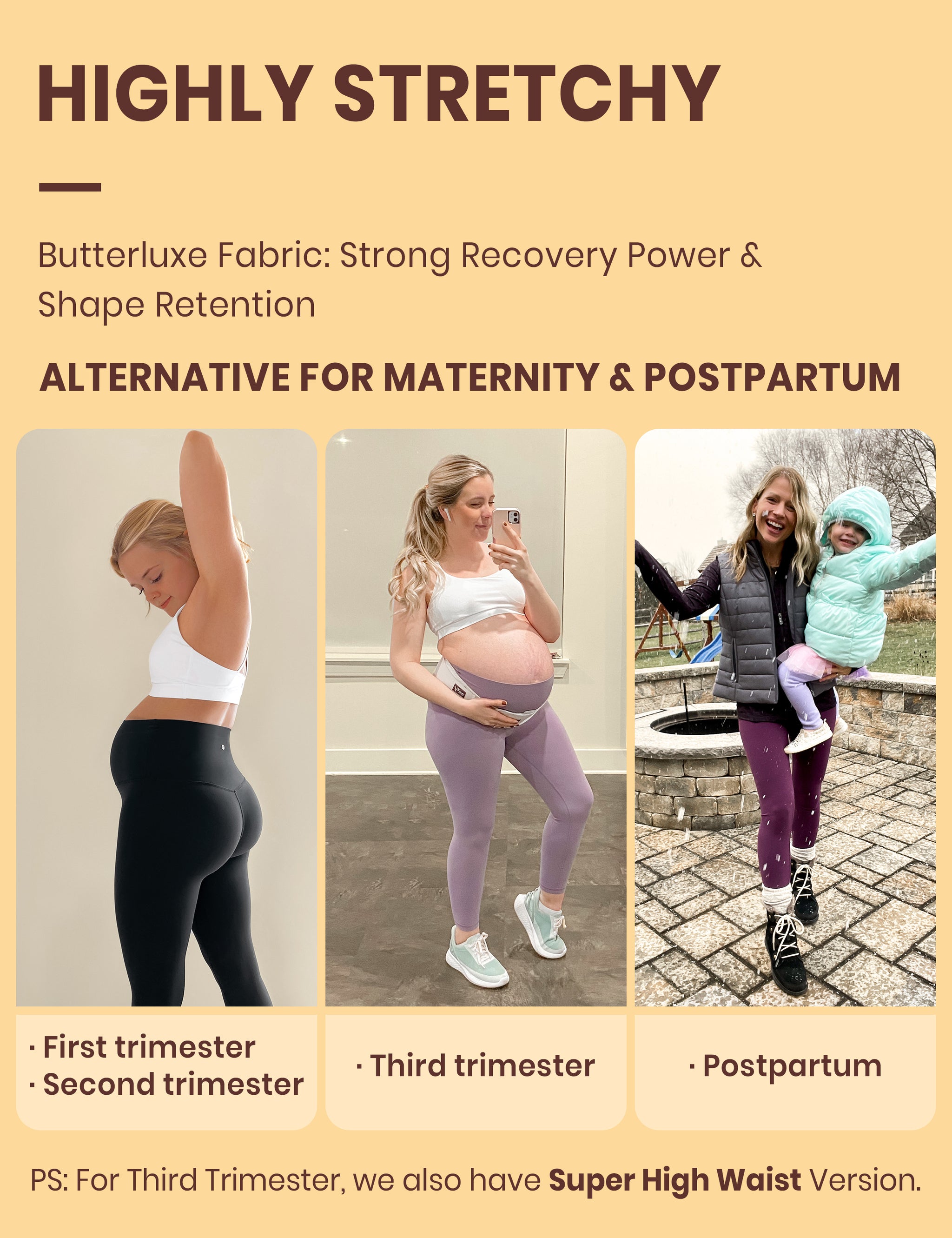 CRZ YOGA Butterluxe Leggings de Yoga de Tiro Alto para Mujer Negro