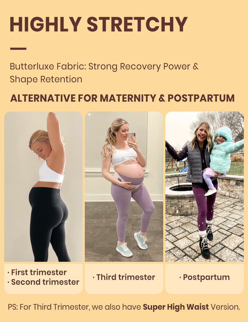 CRZ YOGA Butterluxe Leggings de Yoga de Tiro Alto para Mujer Negro