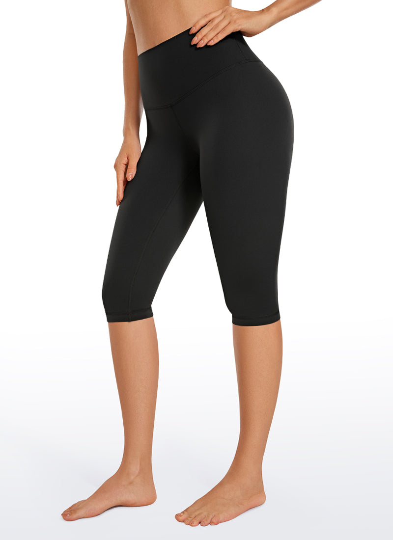 CRZ YOGA Butterluxe Leggings de Yoga de Tiro Alto para Mujer Negro